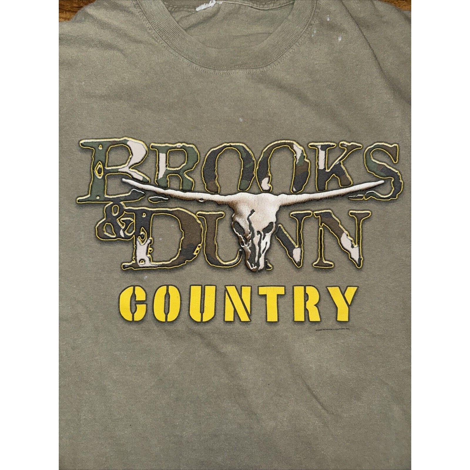 Realtree × Vintage Brooks And Dunn Country Real Tree Olive Green 21x25 L Size US L / EU 52-54 / 3 - 2 Thumbnail