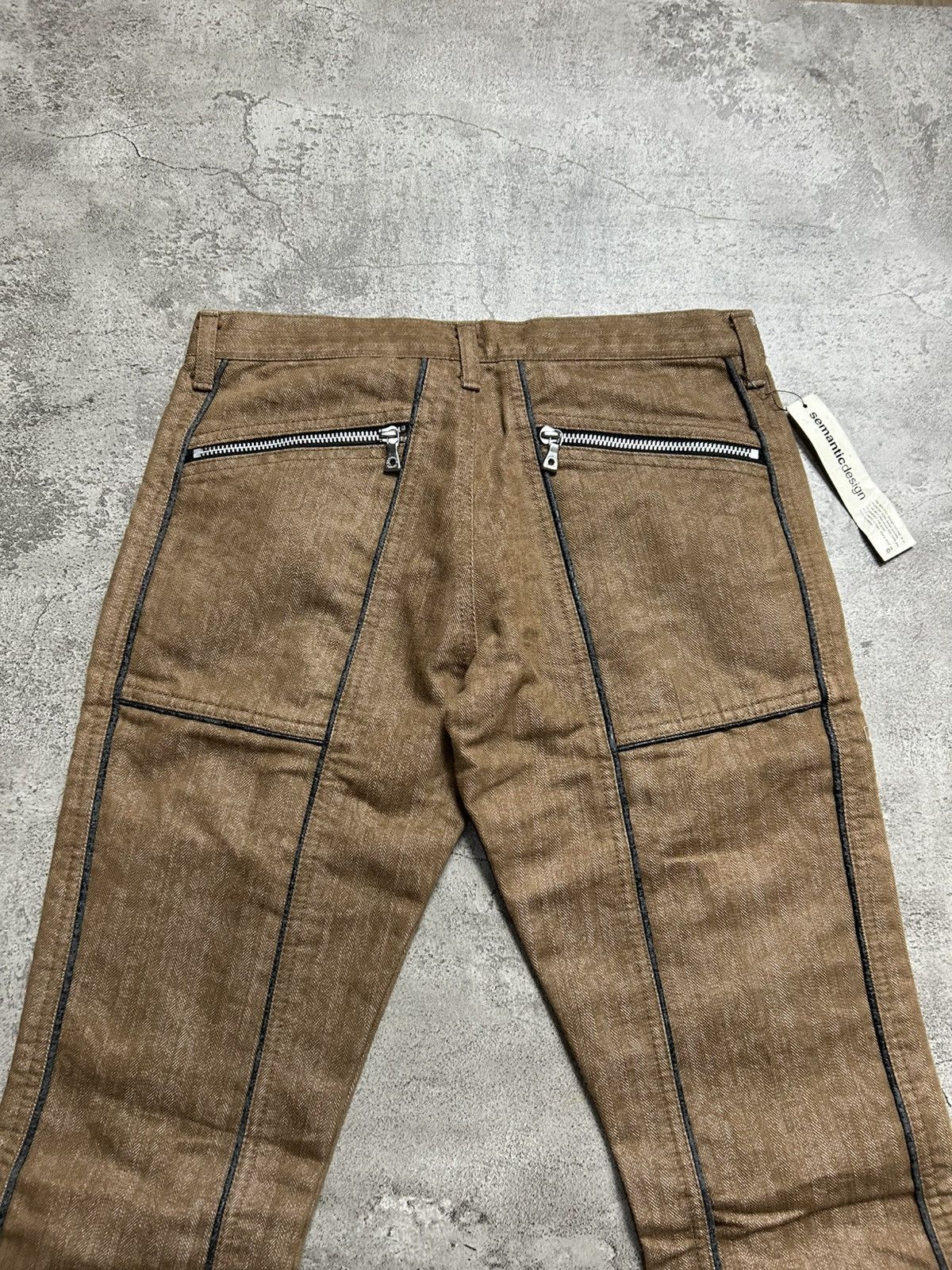 semanticdesign 2000s Semantic Design Flared Jeans Size US 28 / EU 44 - 10 Thumbnail