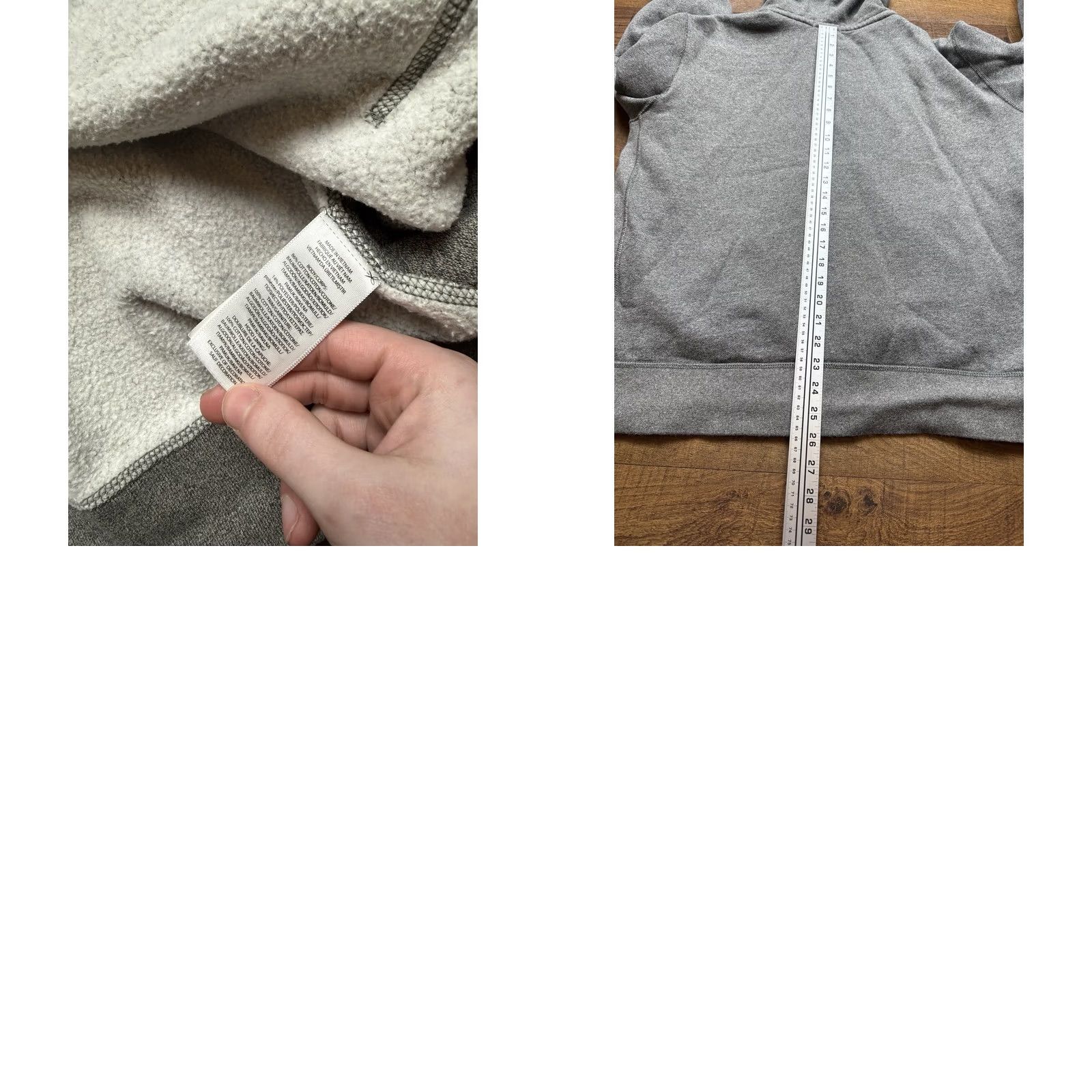 Polo Ralph Lauren Polo Ralph Lauren Hoodie Mens XL Gray Full Zip Waffle Thermal Fleece Sweatshirt Size US XL / EU 56 / 4 - 8 Thumbnail