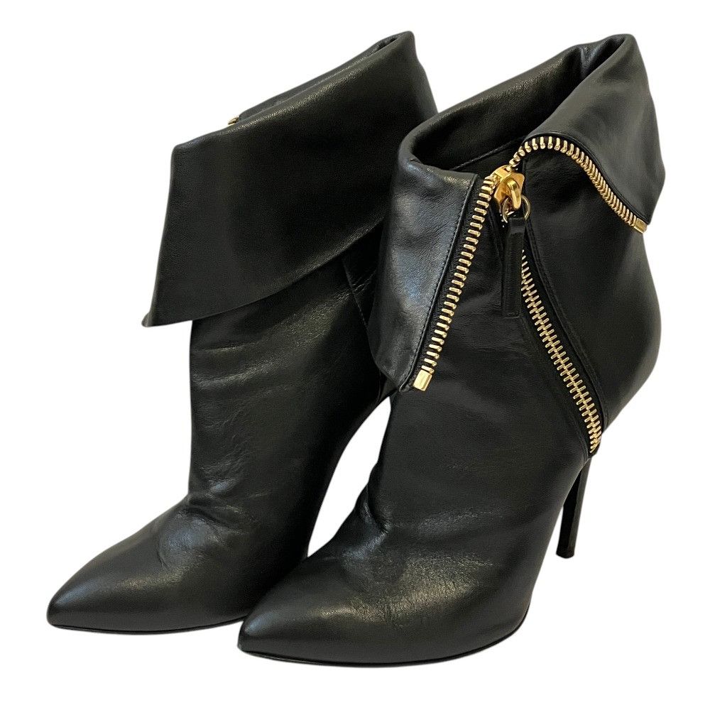 Other Other Giuseppe Zanotti Leather Short Boots High Heels Leather Shoes DUTY FREE for USA Size ONE SIZE - 1 Thumbnail