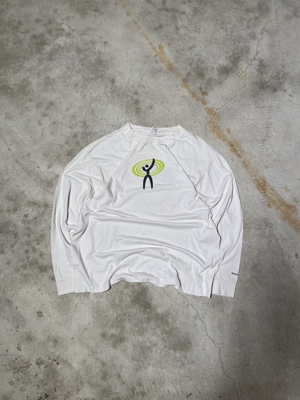 Sony × Vintage Sony Vintage 1990's Music Long Sleeve T Shirt Size US XL / EU 56 / 4 - 1 Thumbnail