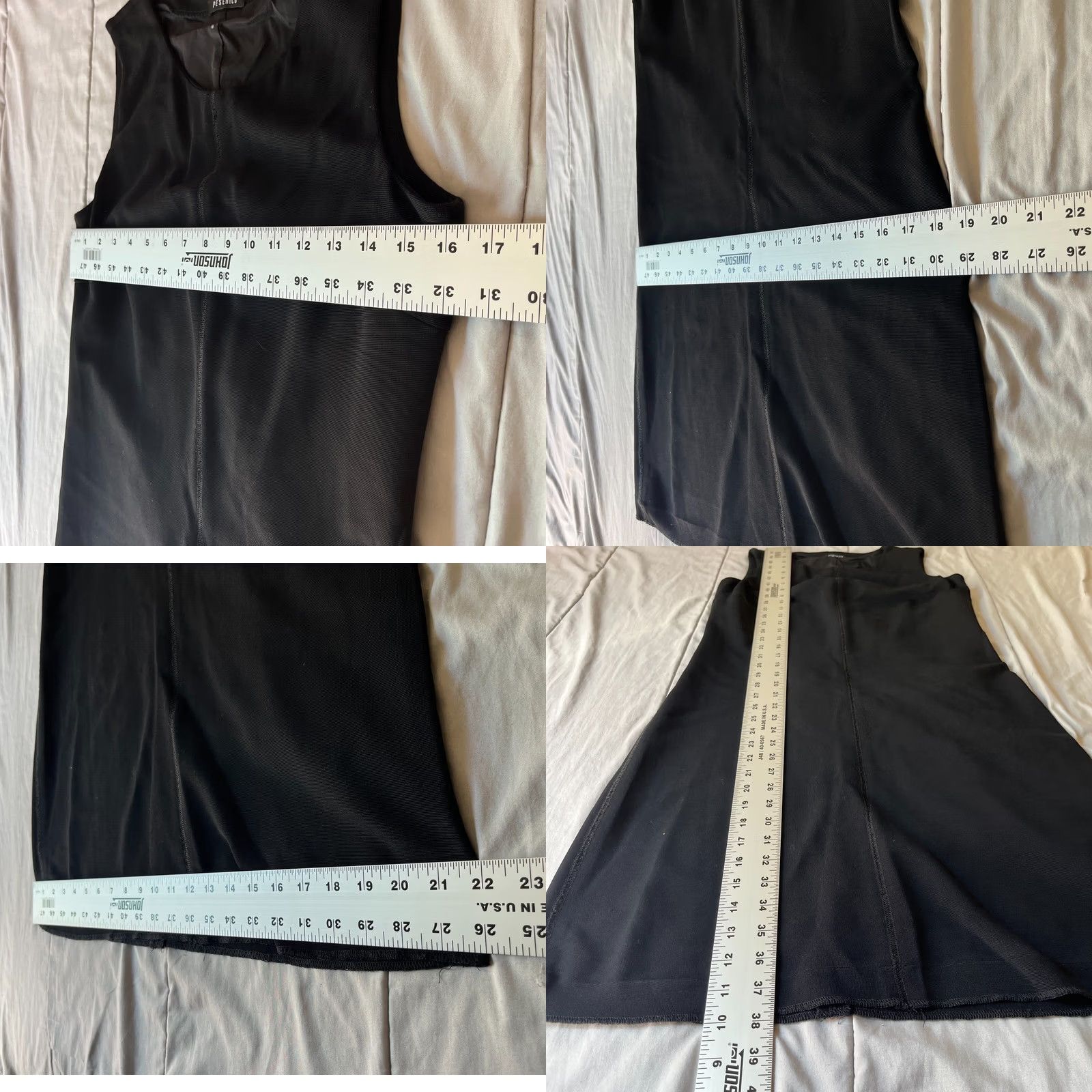 Peserico Peserico Womens Mini A-Line Dress Sleeveless Black Size 6 Italy Chic Classic A-line Dress Womens Size M / US 6-8 / IT 42-44 - 8 Thumbnail