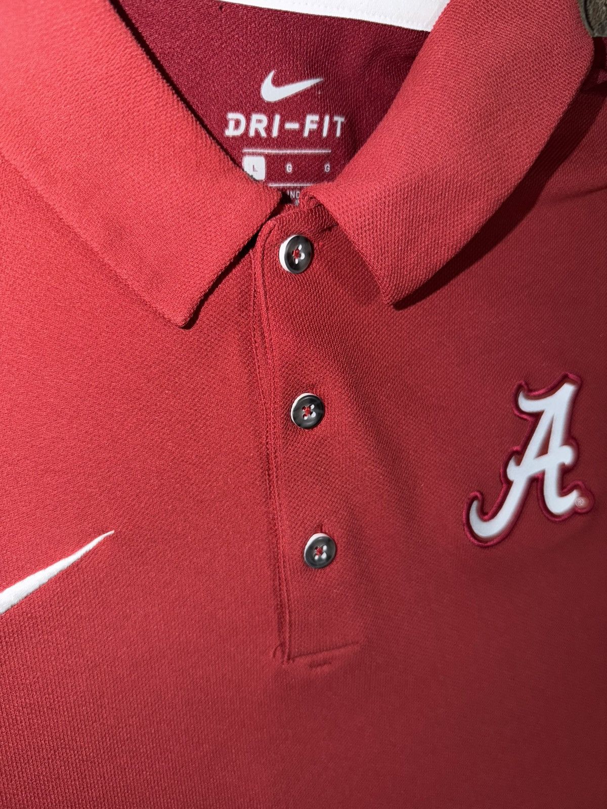 Nike Alabama Crimson Tide NCAA Nike dri-fit shirt maroon large Size US L / EU 52-54 / 3 - 5 Thumbnail
