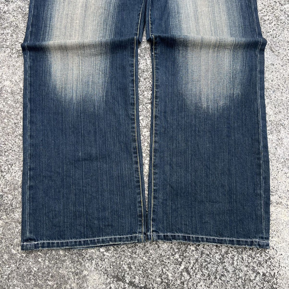 Akademiks “y2k style” AKADEMIKS ACID WASH DOUBLE POCKET BAGGY JEANS Size US 36 / EU 52 - 5 Thumbnail