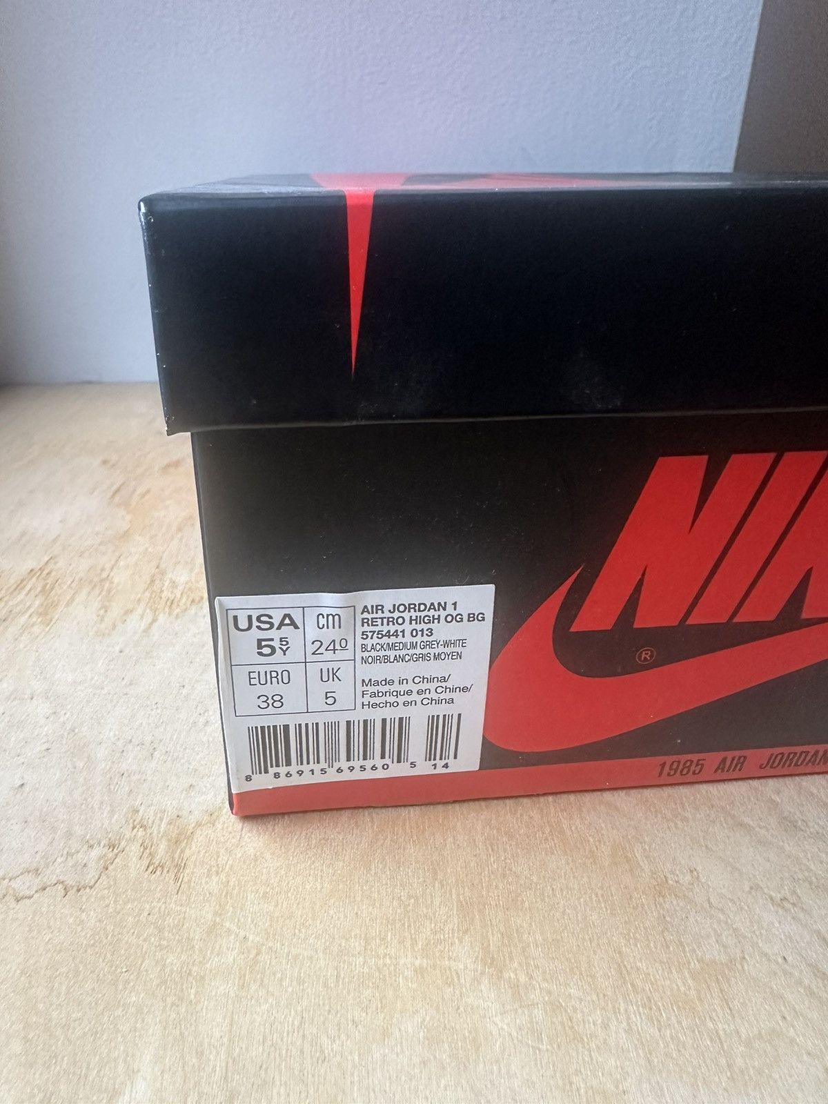 Jordan Brand AIR JORDAN 1 RETRO OG HIGH SHADOW Size US 7.5 / IT 37.5 - 10 Thumbnail