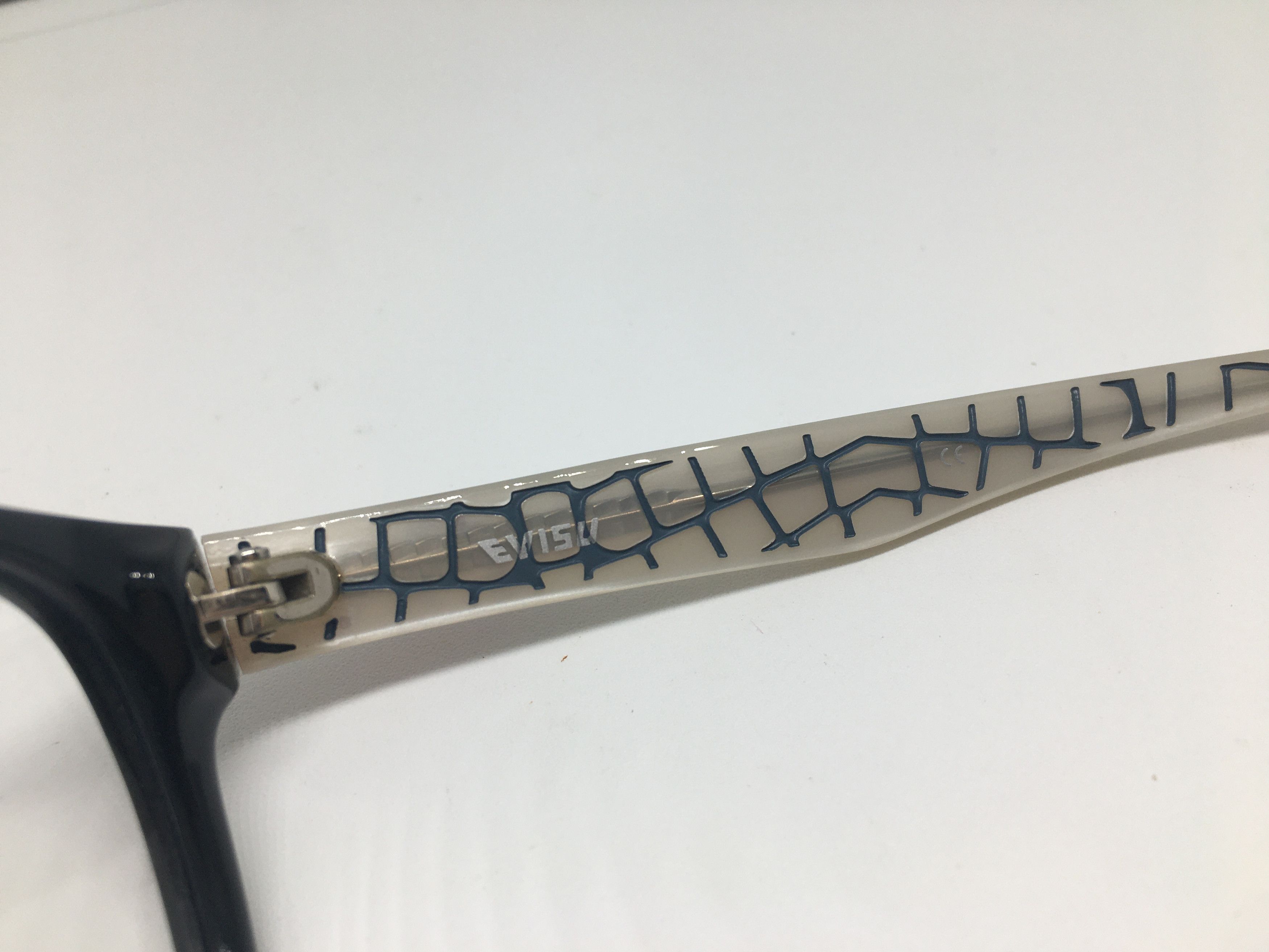 Evisu Evisu EV-0004 Keyhole Bridge Eyeglasses Frame Size ONE SIZE - 4 Thumbnail