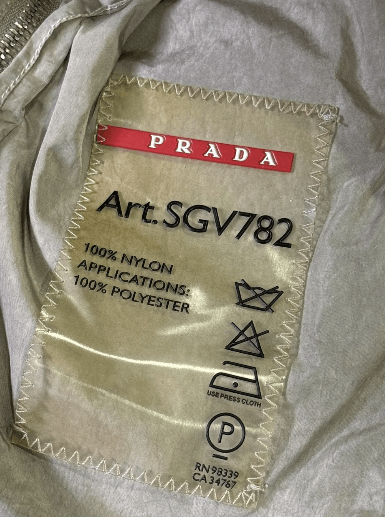 Prada Prada Linea Rossa Dusty Grey Jacket Size M / US 6-8 / IT 42-44 - 5 Thumbnail