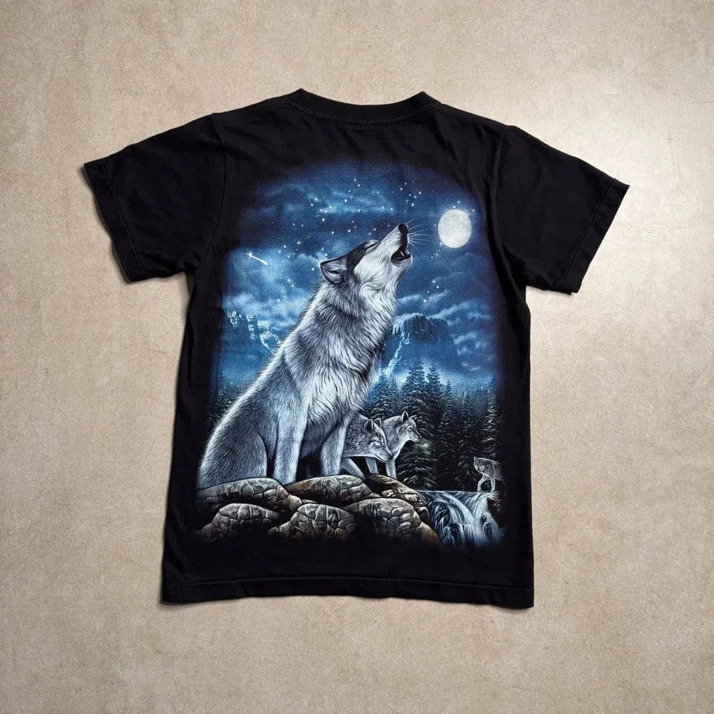Other Vintage Rock Eagle Wolf Graphic T-Shirt- XS Size US M / EU 48-50 / 2 - 2 Thumbnail
