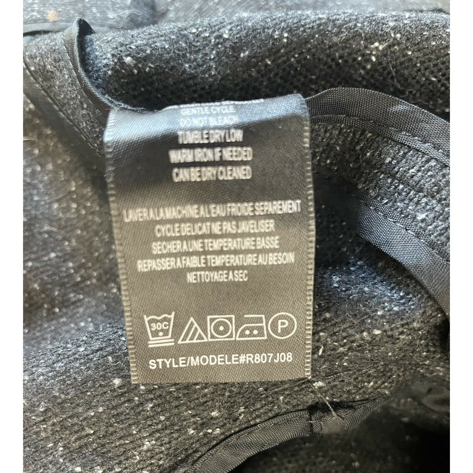 Robert Rodriguez Robert Rodriguez Women’s Size 6 Black Spotted Wool Silk Coat Size M / US 6-8 / IT 42-44 - 11 Thumbnail