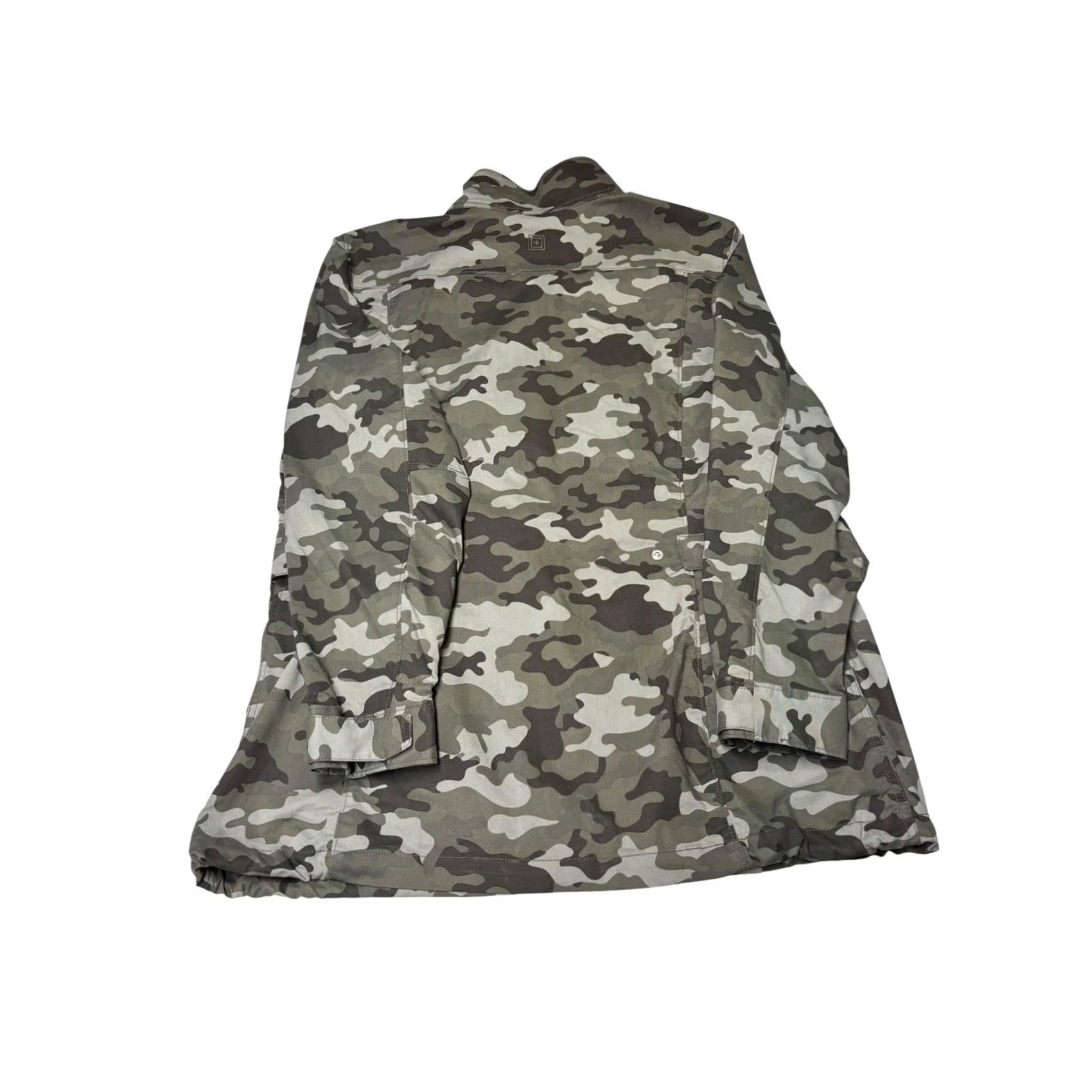 Vintage 5.11 Womens Jacket XL Surplus Camo Green Utility Field Coat 68001CM-419 Size XL / US 12-14 / IT 48-50 - 6 Thumbnail