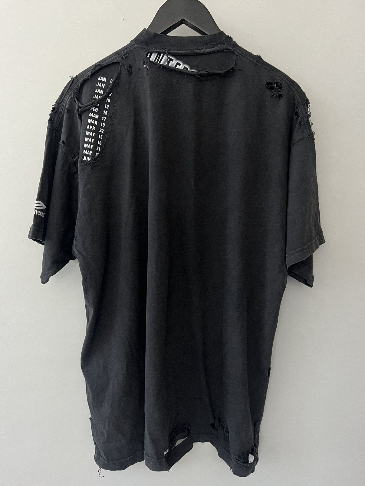 Balenciaga Balenciaga 3B Sports Icon Repaired T-Shirt Vintage Jersey Size US S / EU 44-46 / 1 - 3 Thumbnail