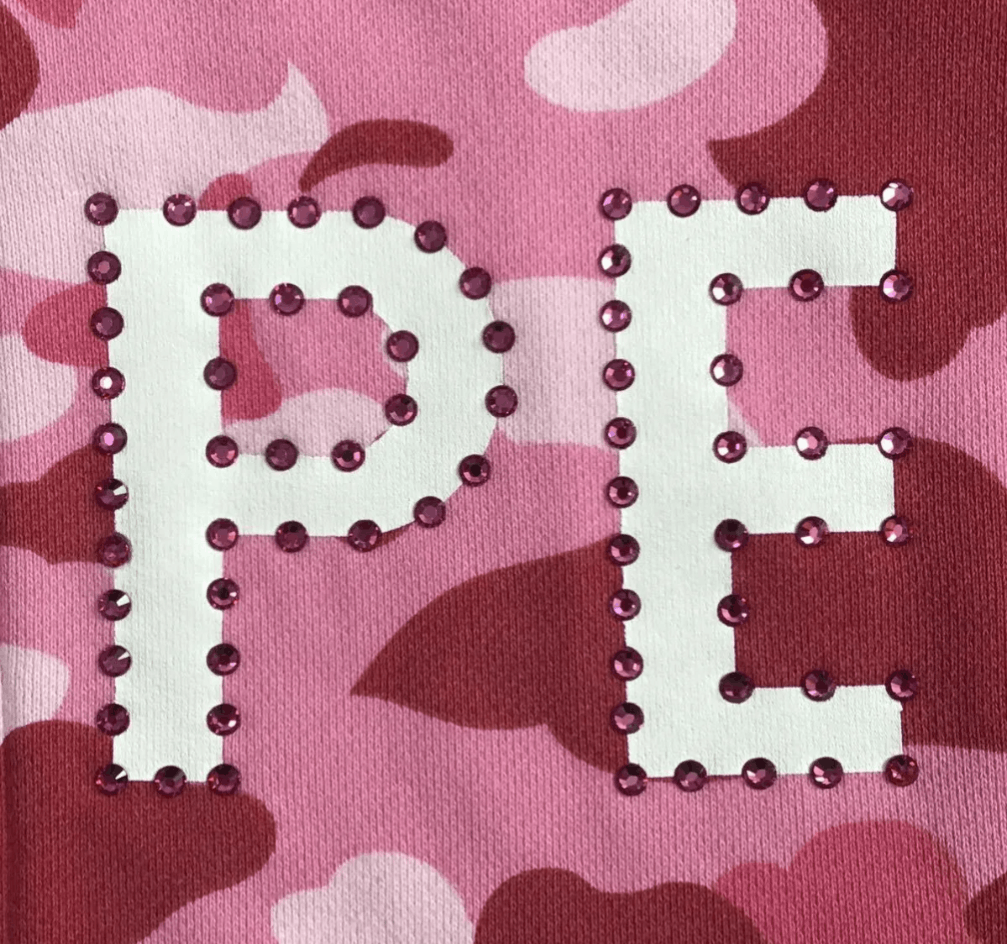 Bape Bape Camo Swarovski Zip Hoodie Size US L / EU 52-54 / 3 - 4 Thumbnail