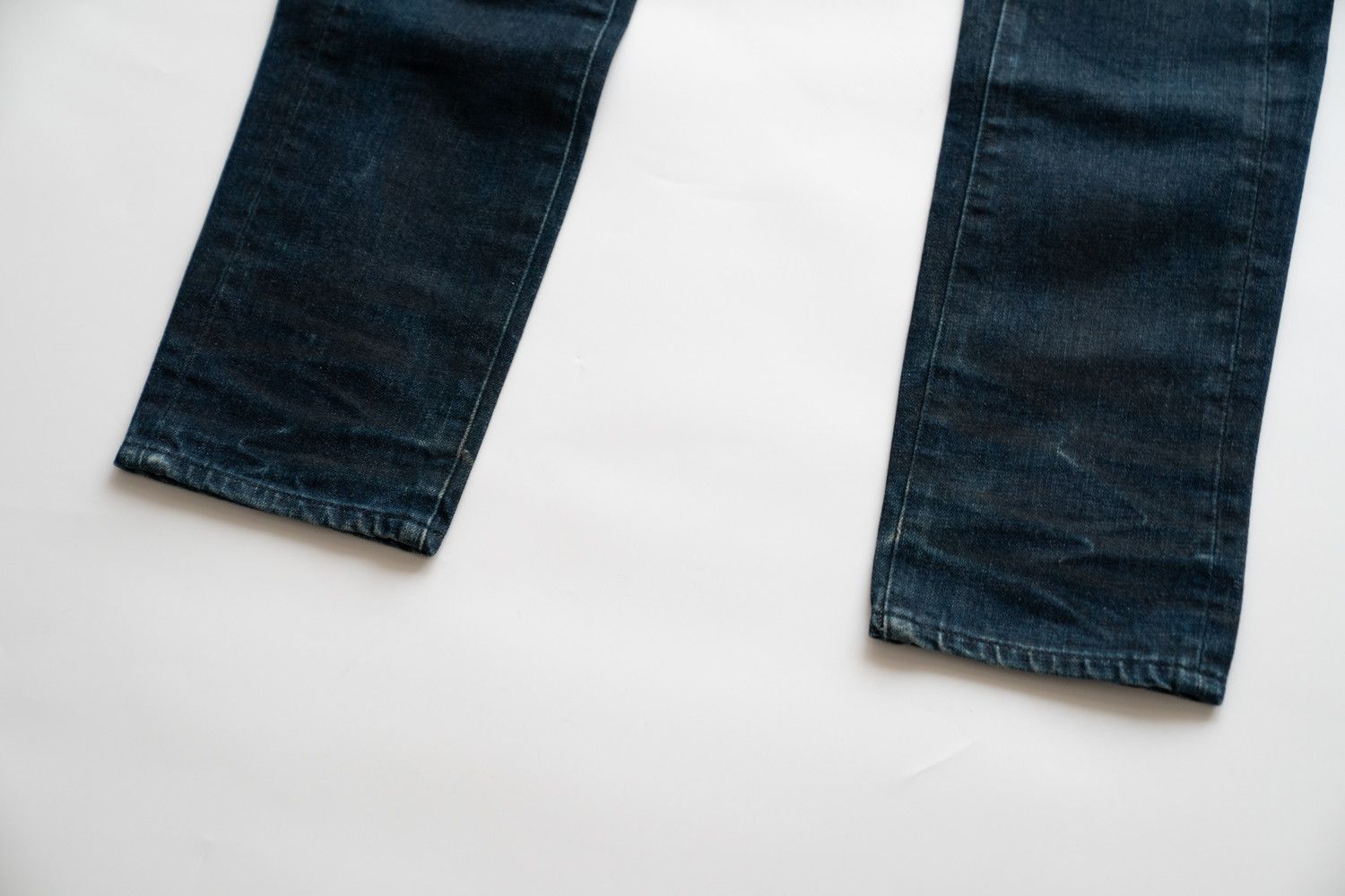 Balmain 2012FW 3D BIKER DEEP BLUE DENIM Decarnin Era Style Size US 27 - 7 Thumbnail
