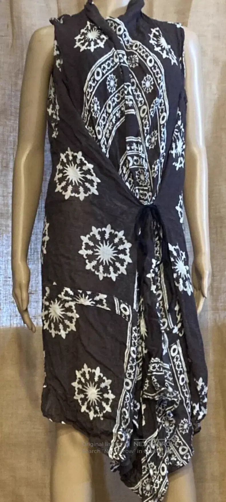 Other Ann Demeulemeester Showstopper Scarf Printed Wrap Skirt Size XS / US 0-2 / IT 36-38 - 1 Thumbnail