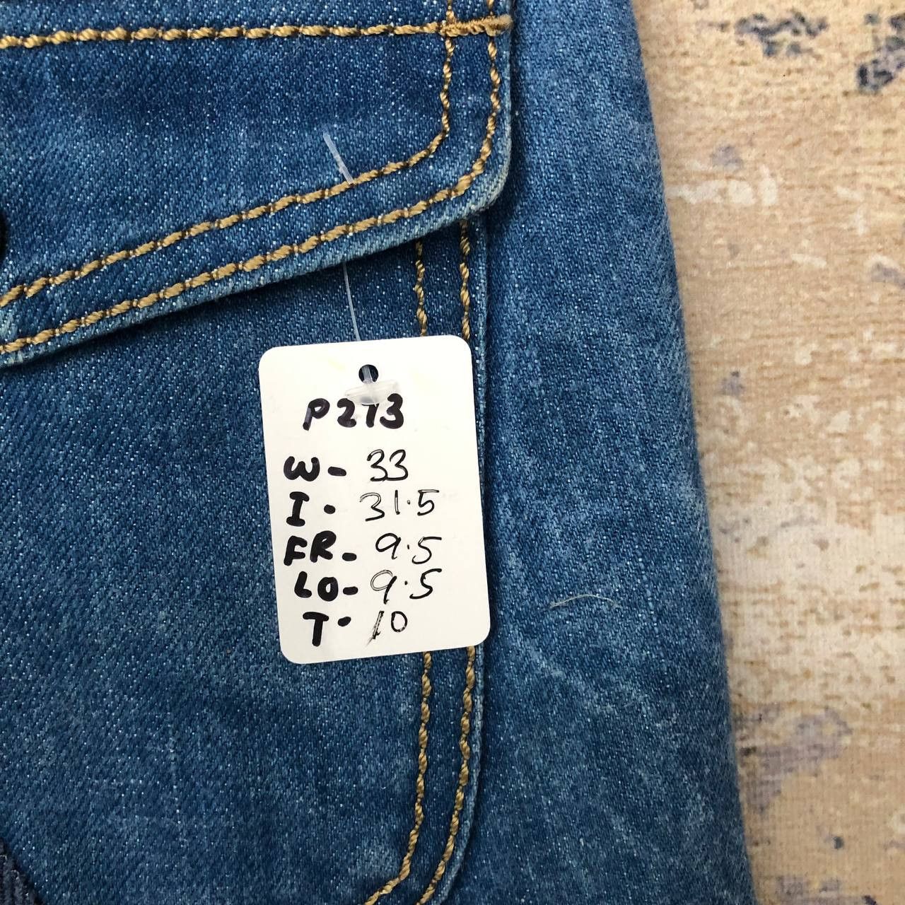Le Coq Sportif P273 RUE DU COQ BY LE COQ SPORTIF FLARED HYBRID JEANS Size US 33 - 12 Thumbnail