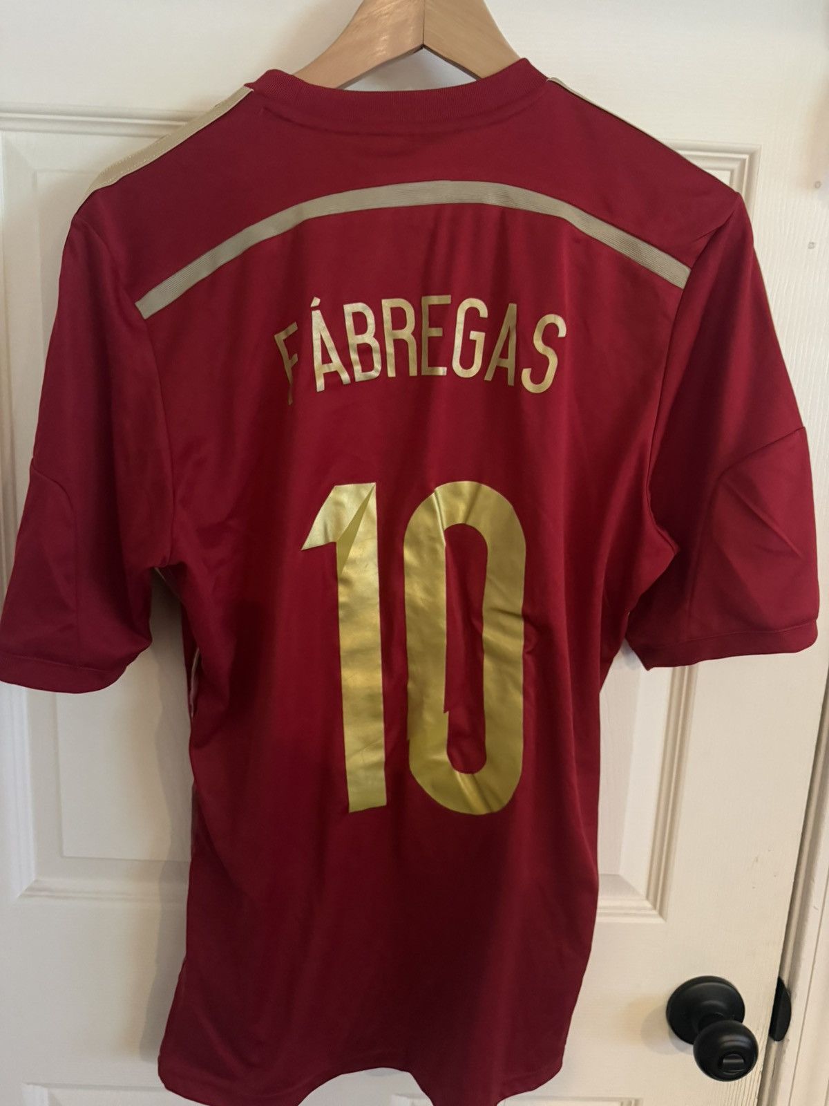 Adidas Spain Adidas World Cup 2014 Kit - Fabregas Size US M / EU 48-50 / 2 - 3 Thumbnail