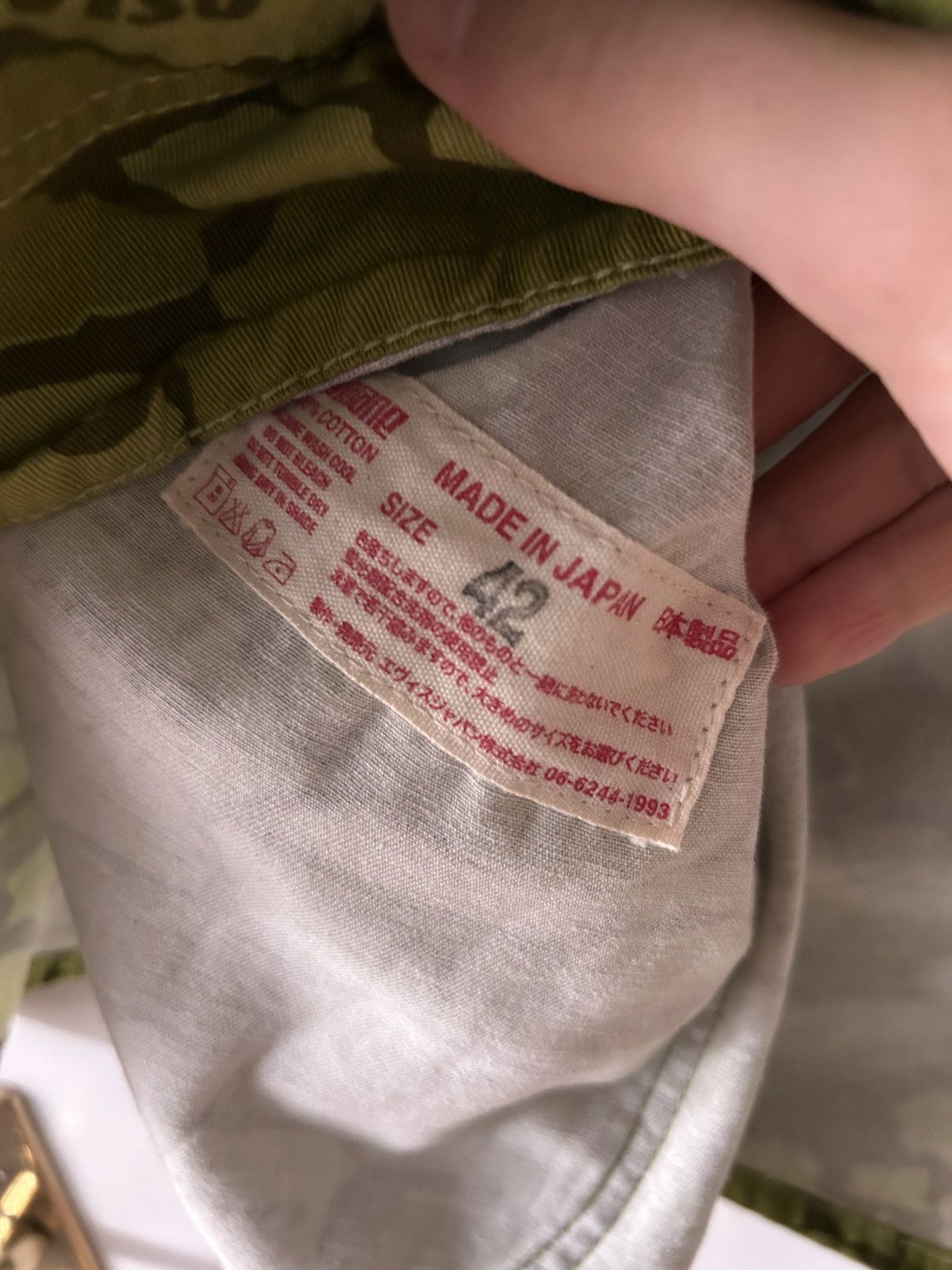 Evisu Evisu Gren Camo Denim Size US L / EU 52-54 / 3 - 4 Thumbnail