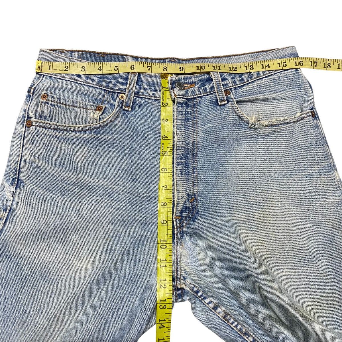 Levi's Vintage 90s Levis 517 Flare Jeans Distressed Size US 32 / EU 48 - 16 Thumbnail