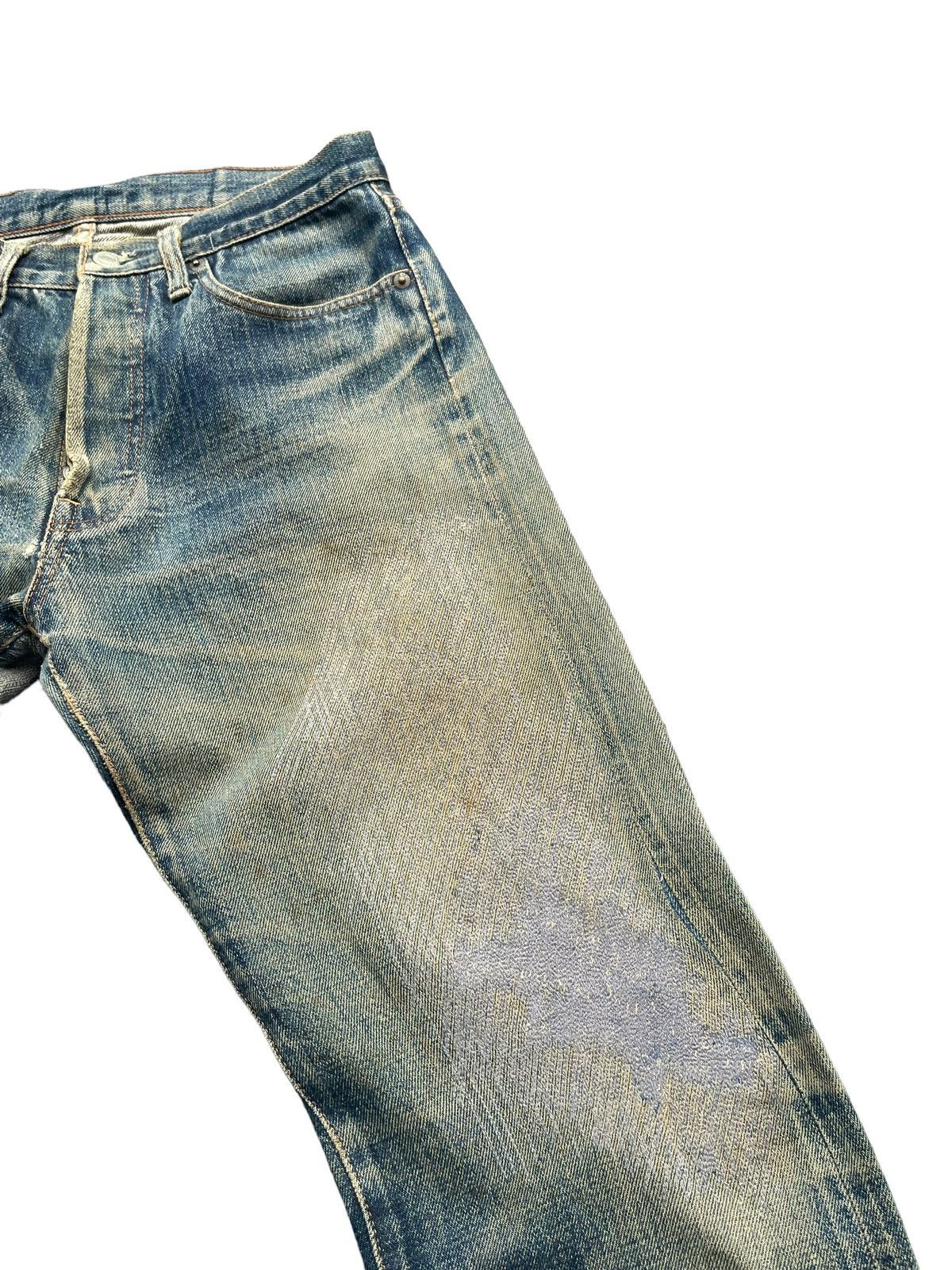 Denime Vintage Denime Selvedge Distresed Denim Size US 30 / EU 46 - 5 Thumbnail