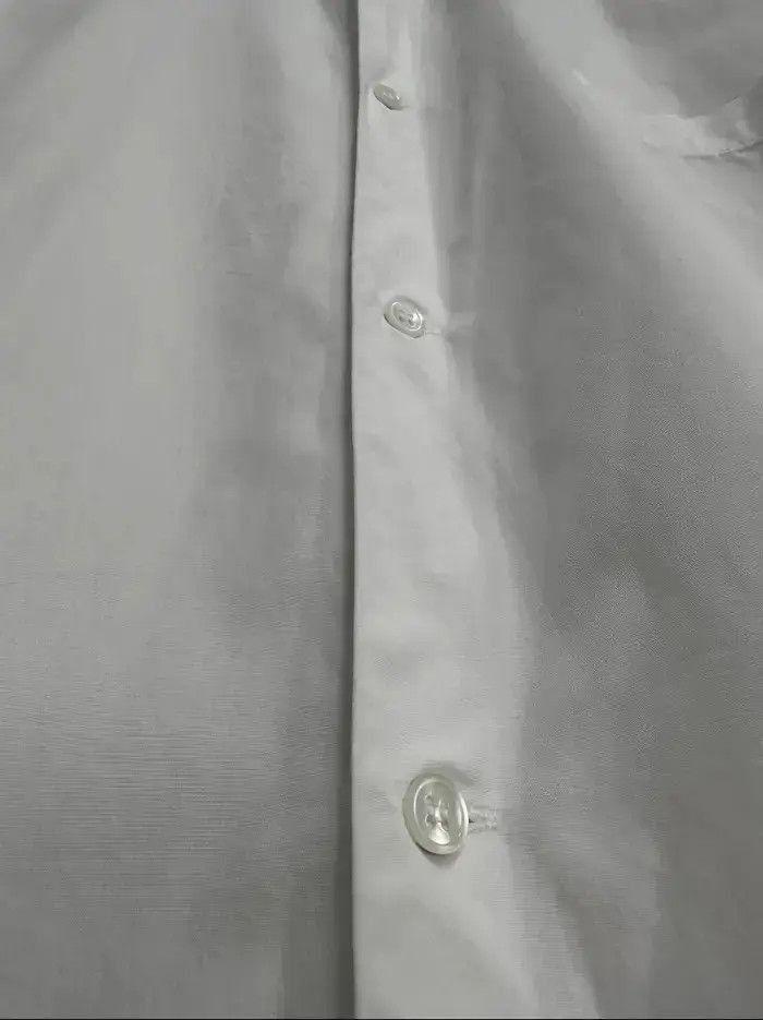 Yohji Yamamoto Yohji Yamamoto 90s Shell Button Shirt-2505 Size US L / EU 52-54 / 3 - 4 Thumbnail