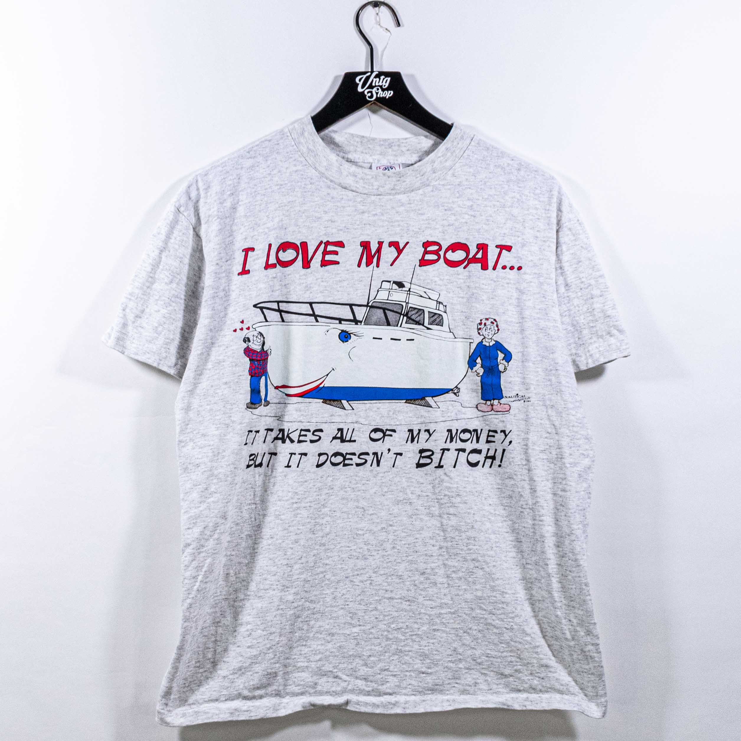 Stussy × Vintage STUSSY I Love To Rock My Gold For The Ladies T
