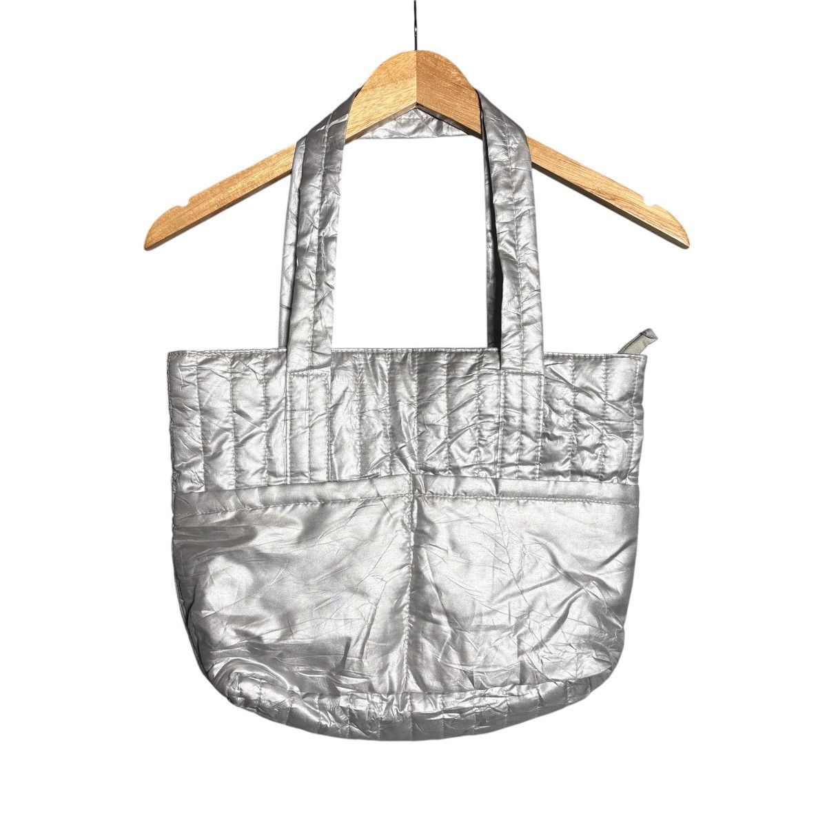 Issey Miyake Issey Miyake Plantation Silver Tote Bag Size ONE SIZE - 1 Thumbnail