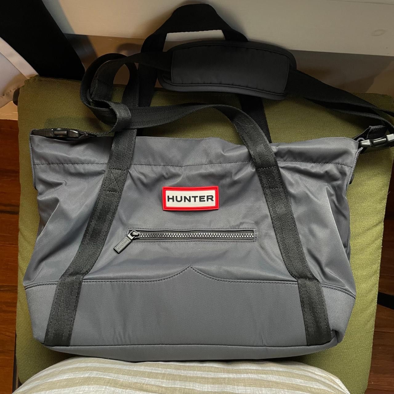 Hunter Hunter Large Nylon Top Clip Tote / Messenger Bag Size ONE SIZE - 1 Thumbnail