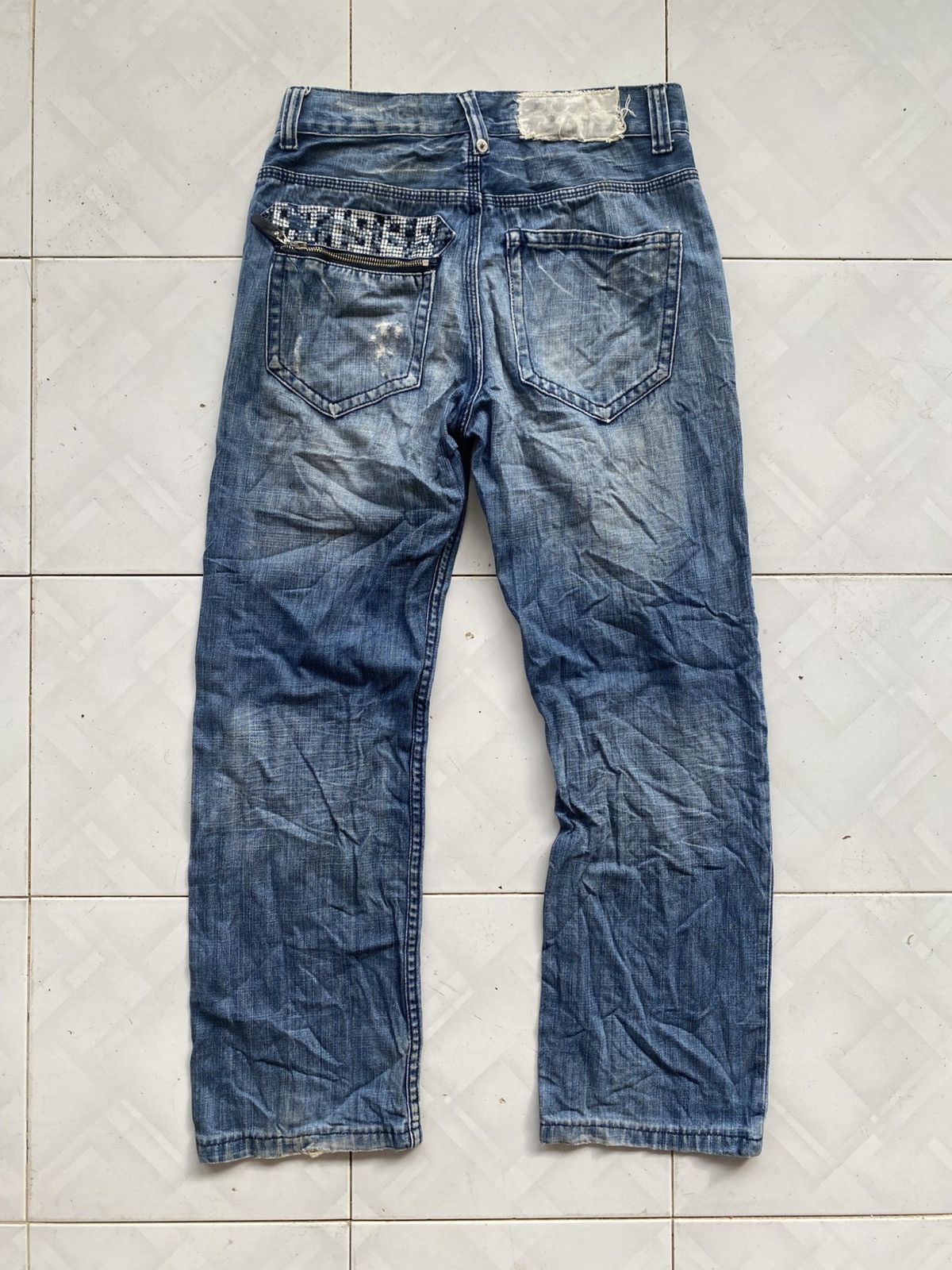 Japanese Brand Big Train Baker Jeans Size US 30 / EU 46 - 3 Thumbnail