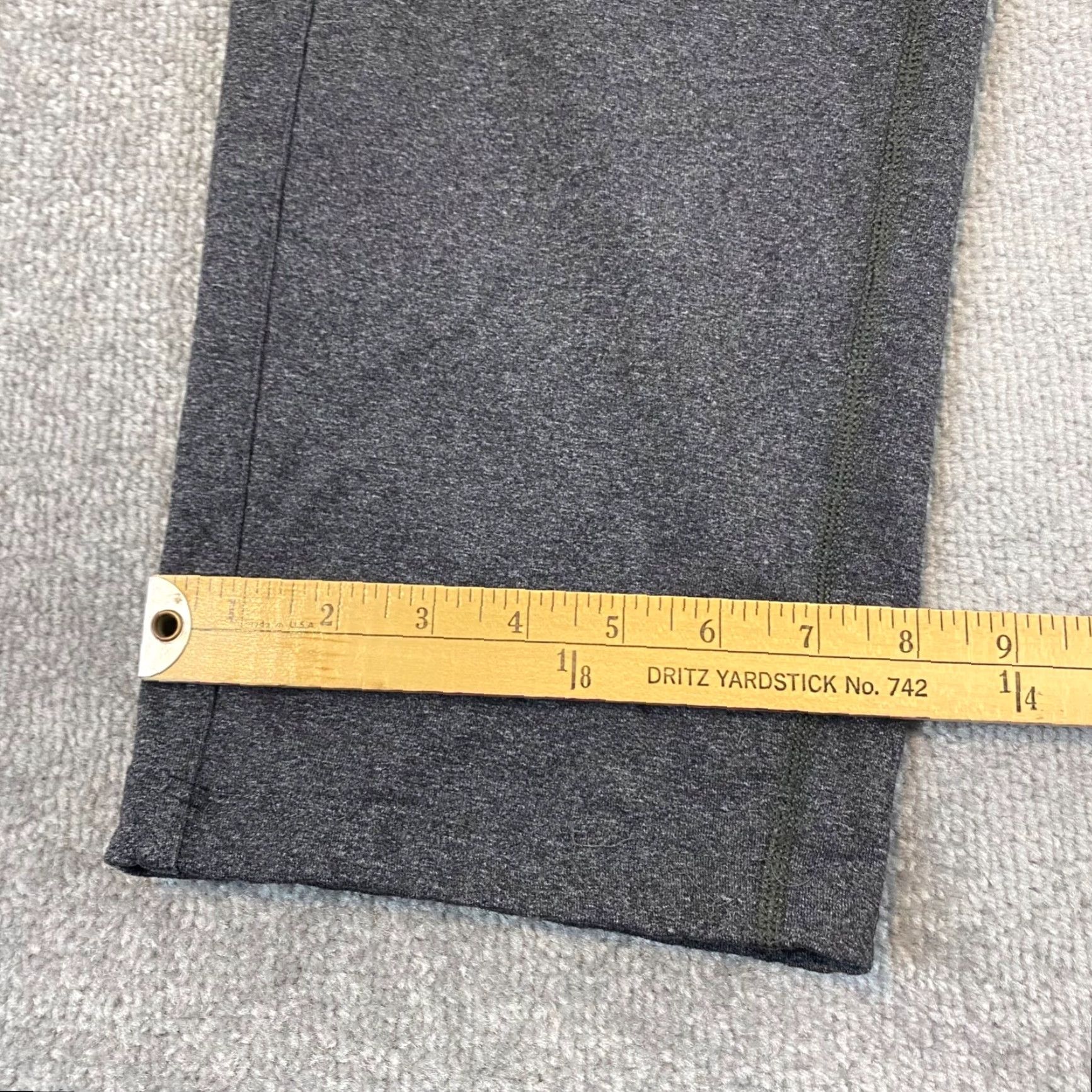 Lululemon Lululemon Pants Mens Small 26x31 Dark Gray Athleisure Workout Drawstring Pull Size US 29 - 6 Thumbnail