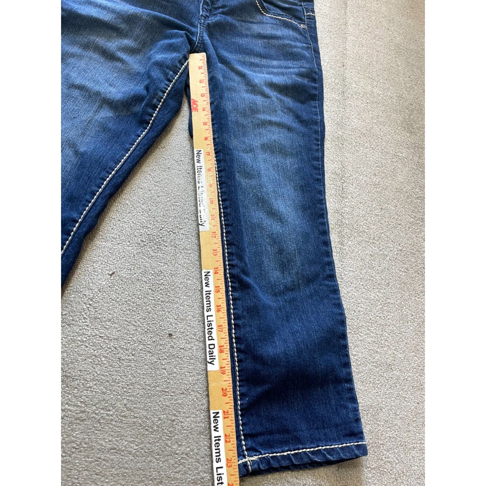 Nine West Nine West Women’s Jeans Blue Denim Size 8 / 28 Ankle Pants Regular Denim Women Blue 8 Summer"} Size 30" / US 8 / IT 44 - 2 Thumbnail