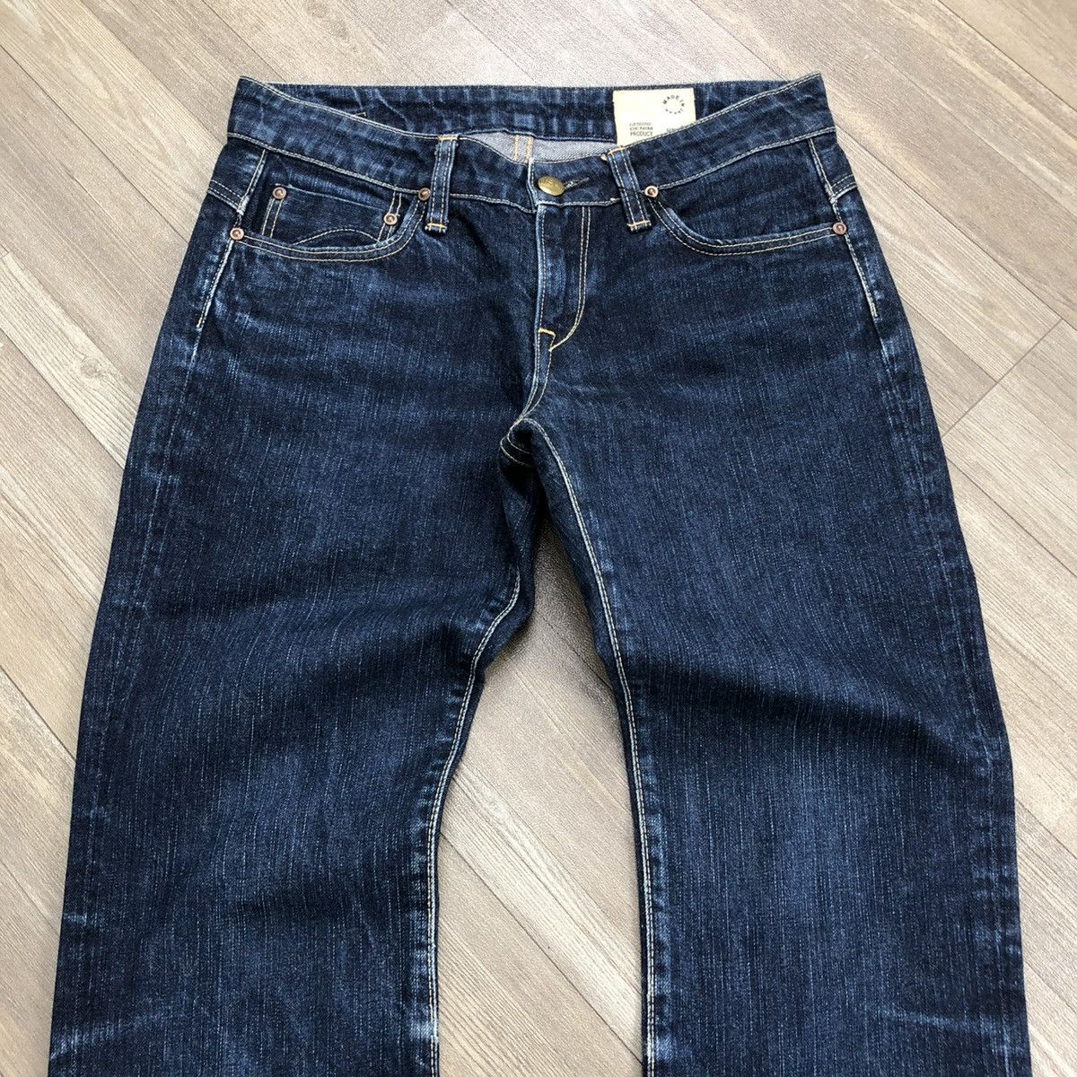 Japanese Brand × Orslow × Vintage 🇯🇵 Vintage OrSlow Japan Faded Blue Denim Women Jeans Size 27" / US 4 / IT 40 - 2 Thumbnail