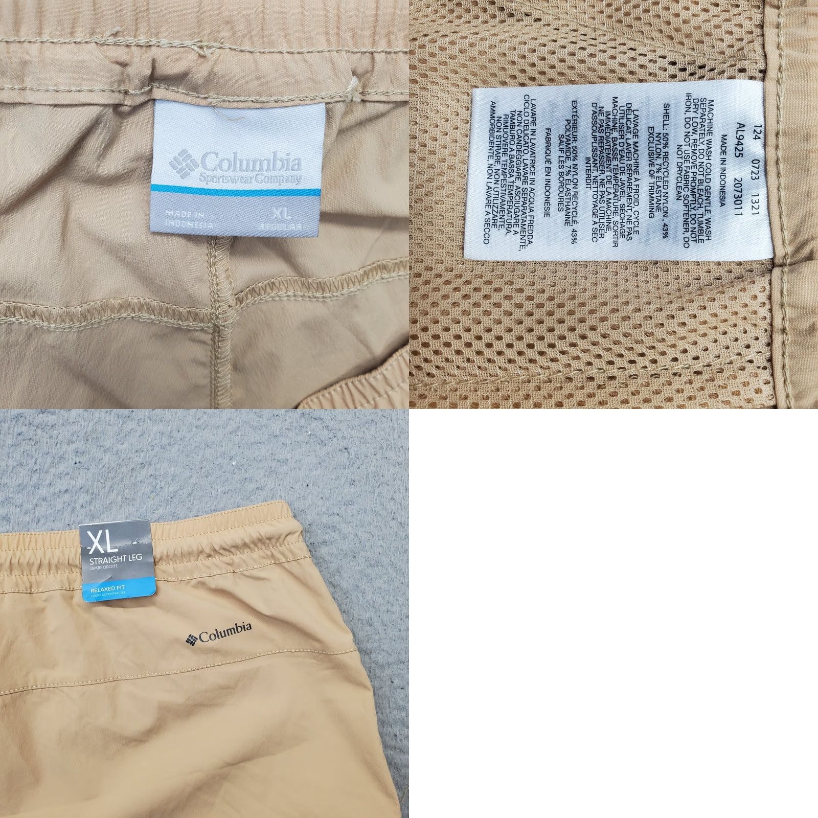 Logo 7 ColumbiaBoundless Trek Cargo Pants Womens XL Tan Relaxed Fit Straight Logo Pants Womens XL Tan Columbia Boundless Trek Cargo Pants Logo Size 40" / US 18 - 8 Thumbnail