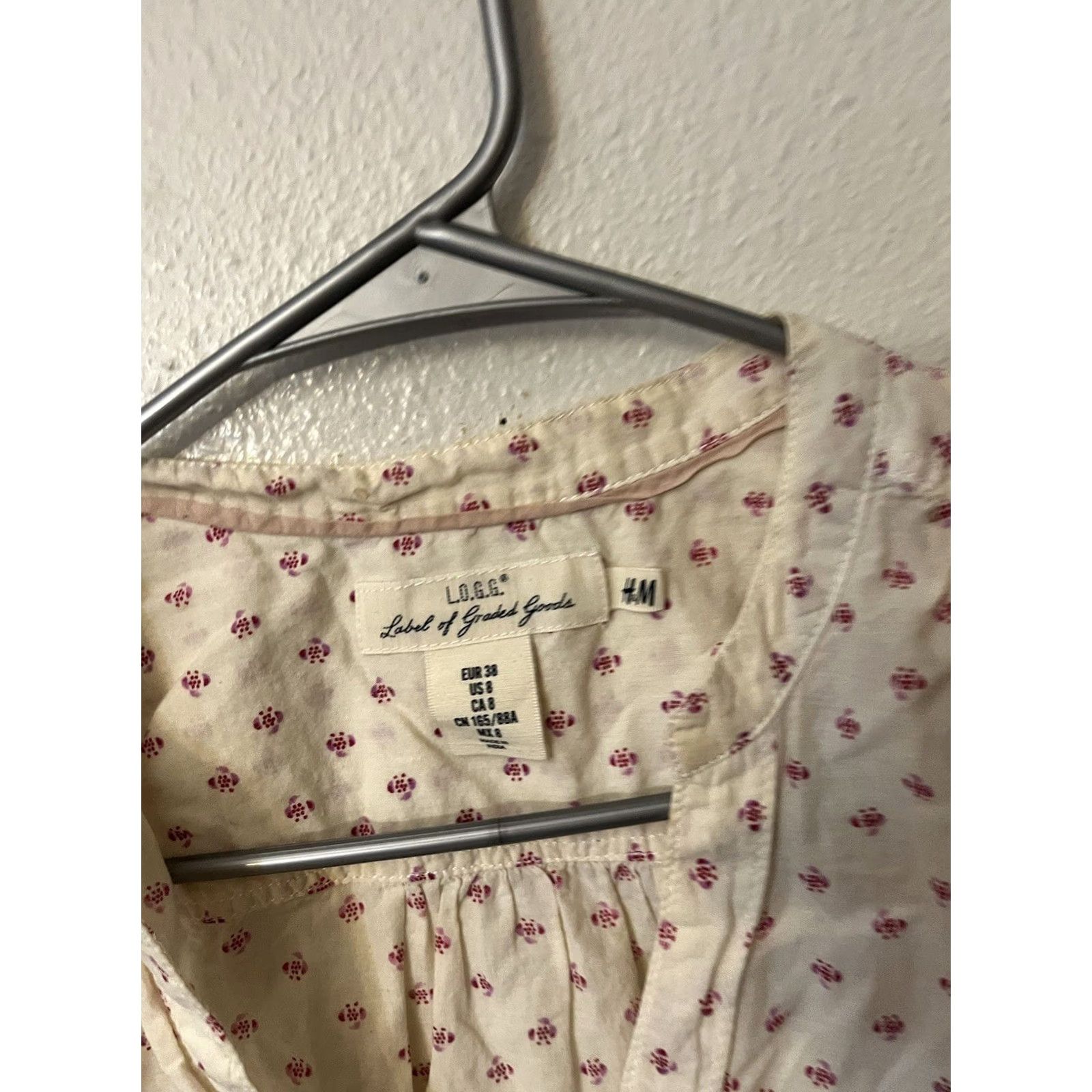 H&M H&M Blouse Women Sleeveless Multicolor Floral Paisley V-Neck Size 34/8 Regular Girl? Size M / US 6-8 / IT 42-44 - 2 Thumbnail