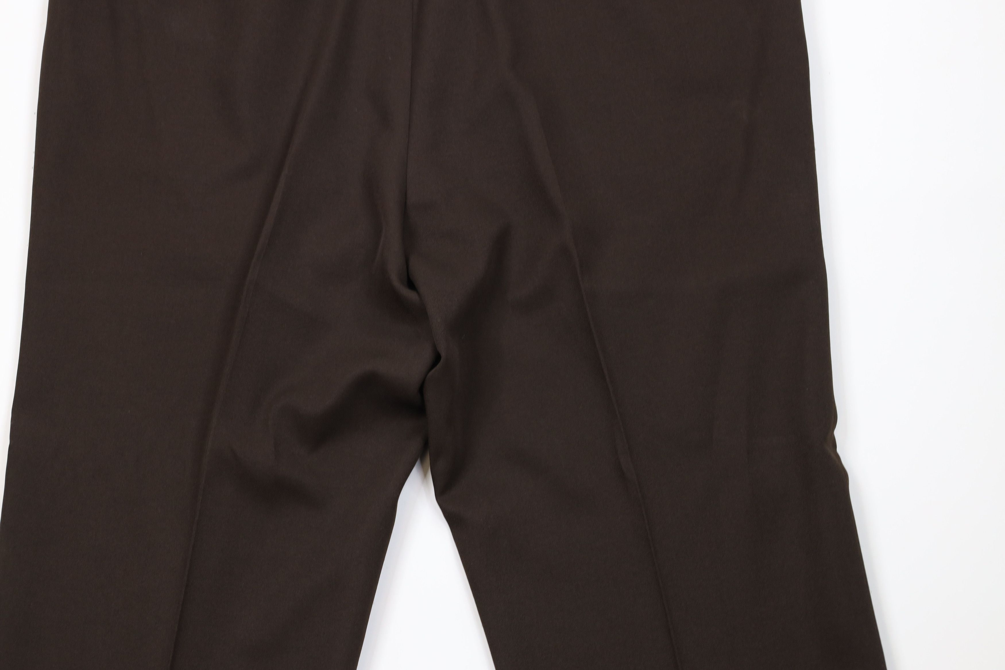Vintage Vintage 70s Streetwear Flared Wide Leg Chino Pants Brown USA Size US 42 / EU 58 - 12 Thumbnail