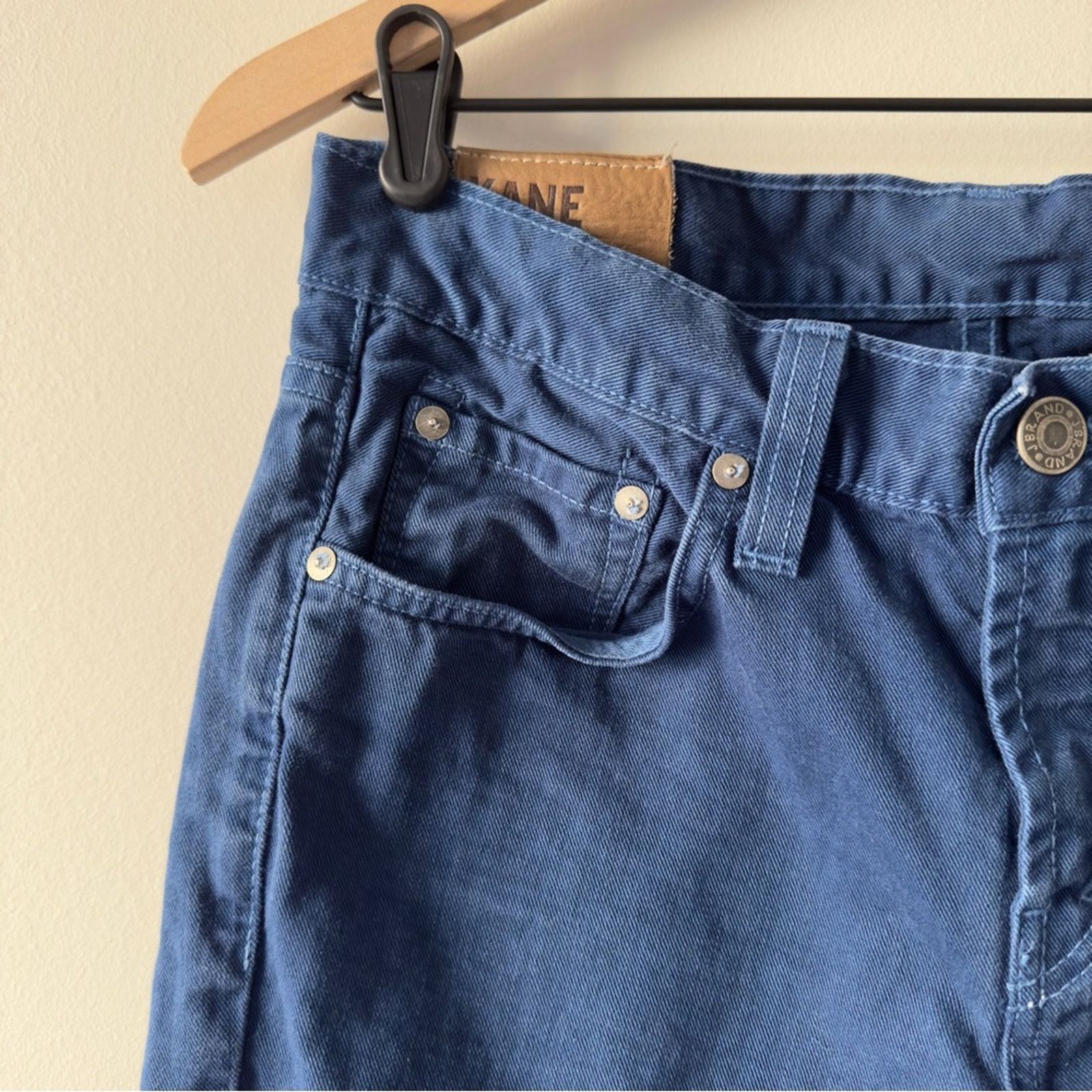 J Brand J Brand Kane Slim Straight Leg Jeans Blue zip button casual Size US 30 / EU 46 - 3 Thumbnail