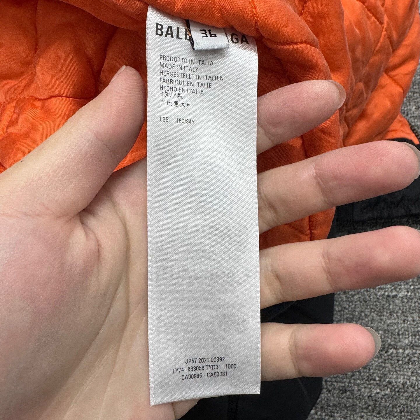 Balenciaga balenciaga nasa cotton jacket. Size US M / EU 48-50 / 2 - 5 Thumbnail