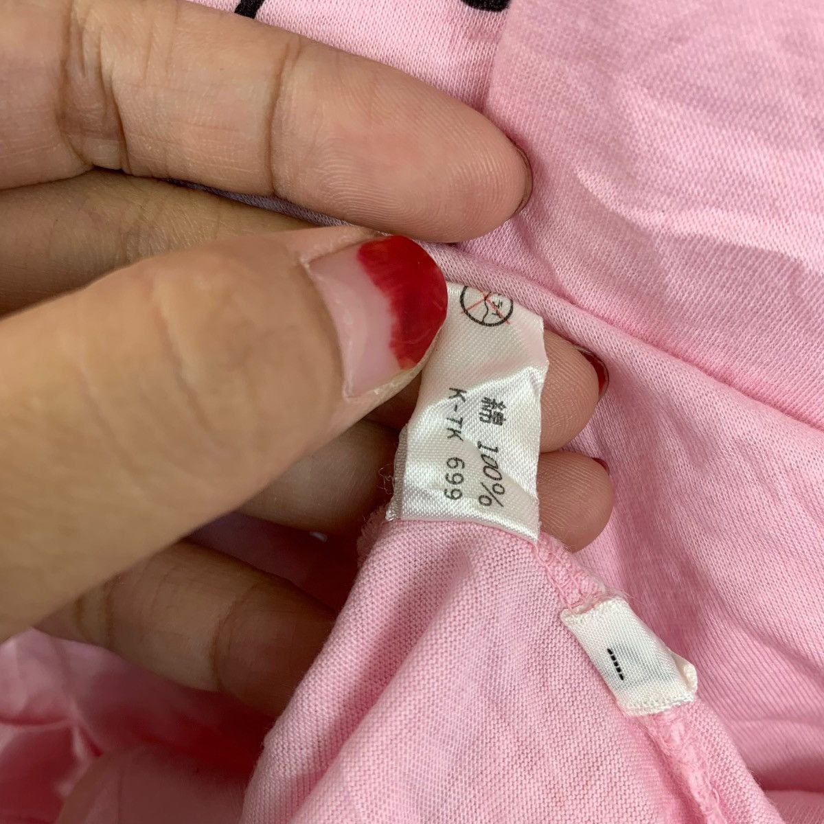 Disney Vintage 80s Tokyo Disneyland Minnie Mouse Tee Pink Japan Size L / US 10 / IT 46 - 8 Thumbnail