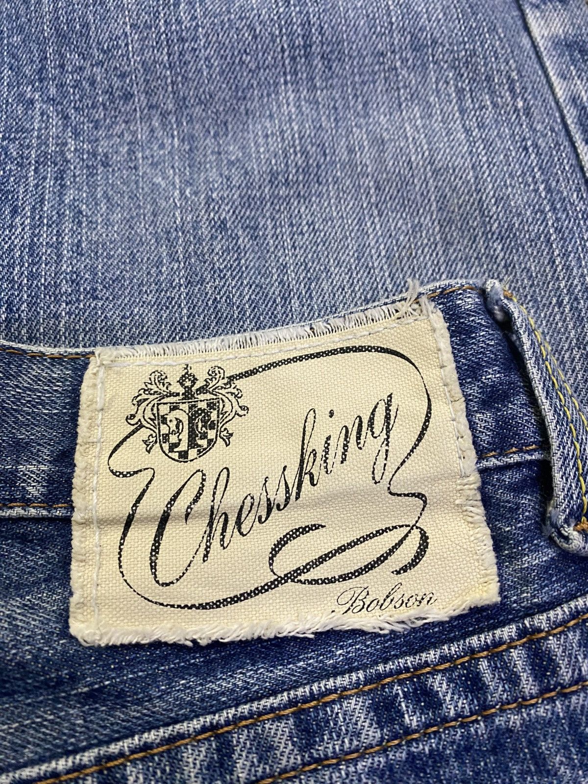 If Six Was Nine × Vintage Vintage Chessking Bobson Straight Jeans Size US 32 / EU 48 - 11 Thumbnail