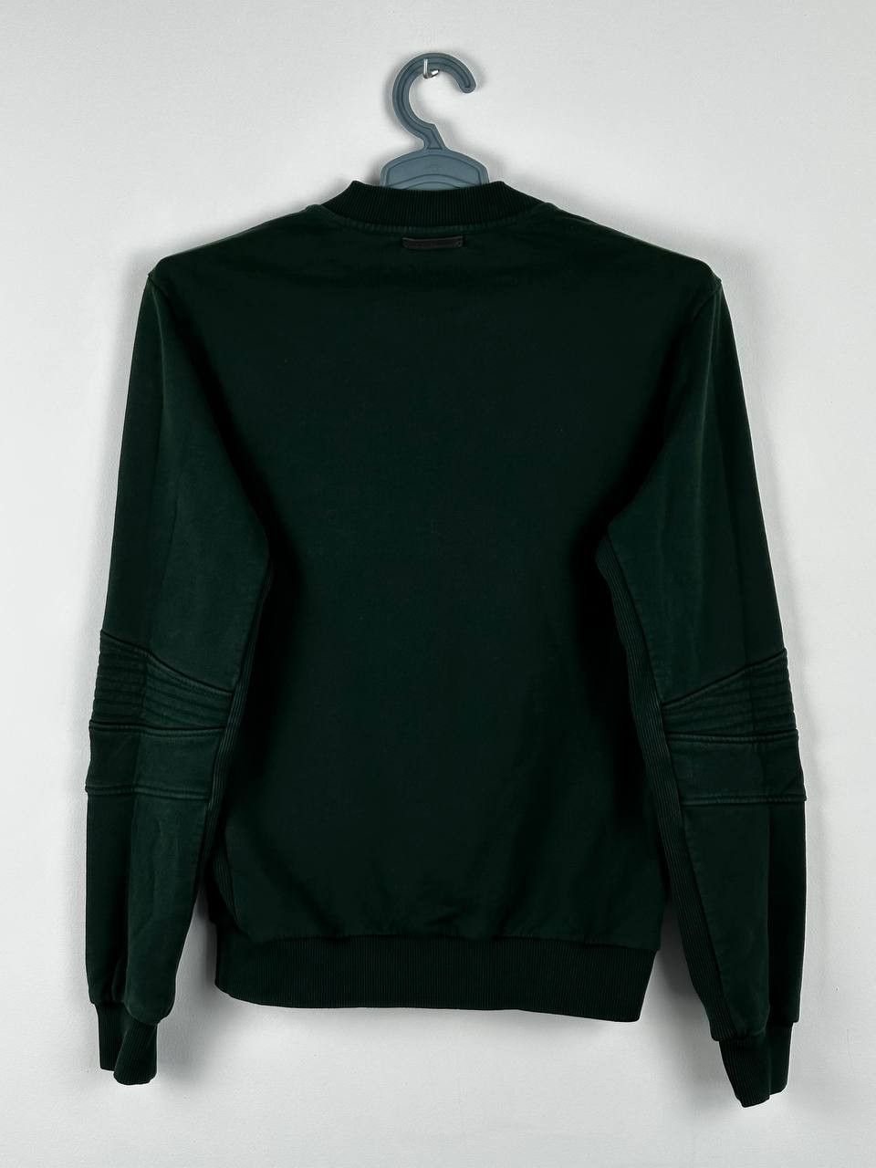 Dolce & Gabbana Men’s Dolce & Gabbana Green Leather Logo Sweatshirt Size US M / EU 48-50 / 2 - 8 Thumbnail