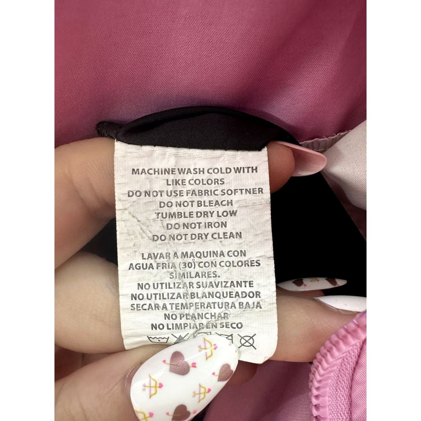 Bebe Bebe Womens Jacket Medium Pink Colorblock Zip Up Hooded Windbreaker Jacket Womens Windbreaker Zip Hooded Pink Colorblock M Size M / US 6-8 / IT 42-44 - 7 Thumbnail