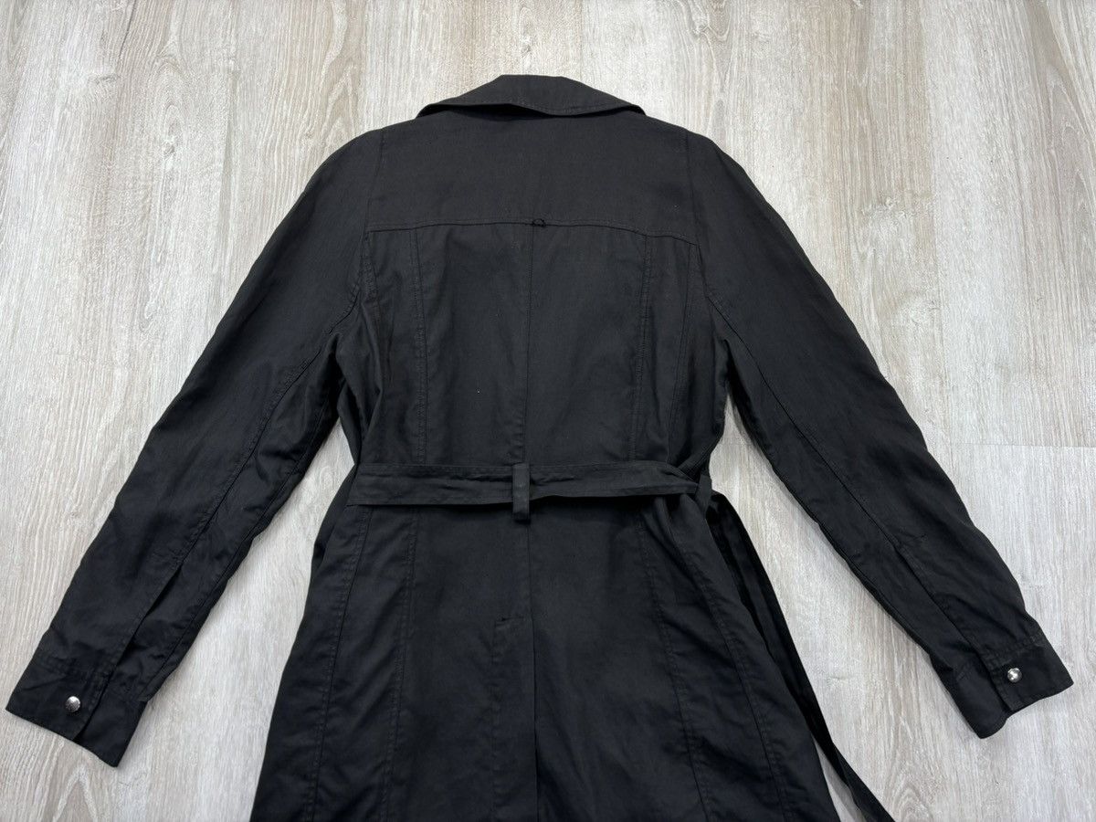 Japanese Brand × Sarah Pacini Womens linen coat Sarah Pacini Size S Color Black Size S / US 4 / IT 40 - 8 Thumbnail