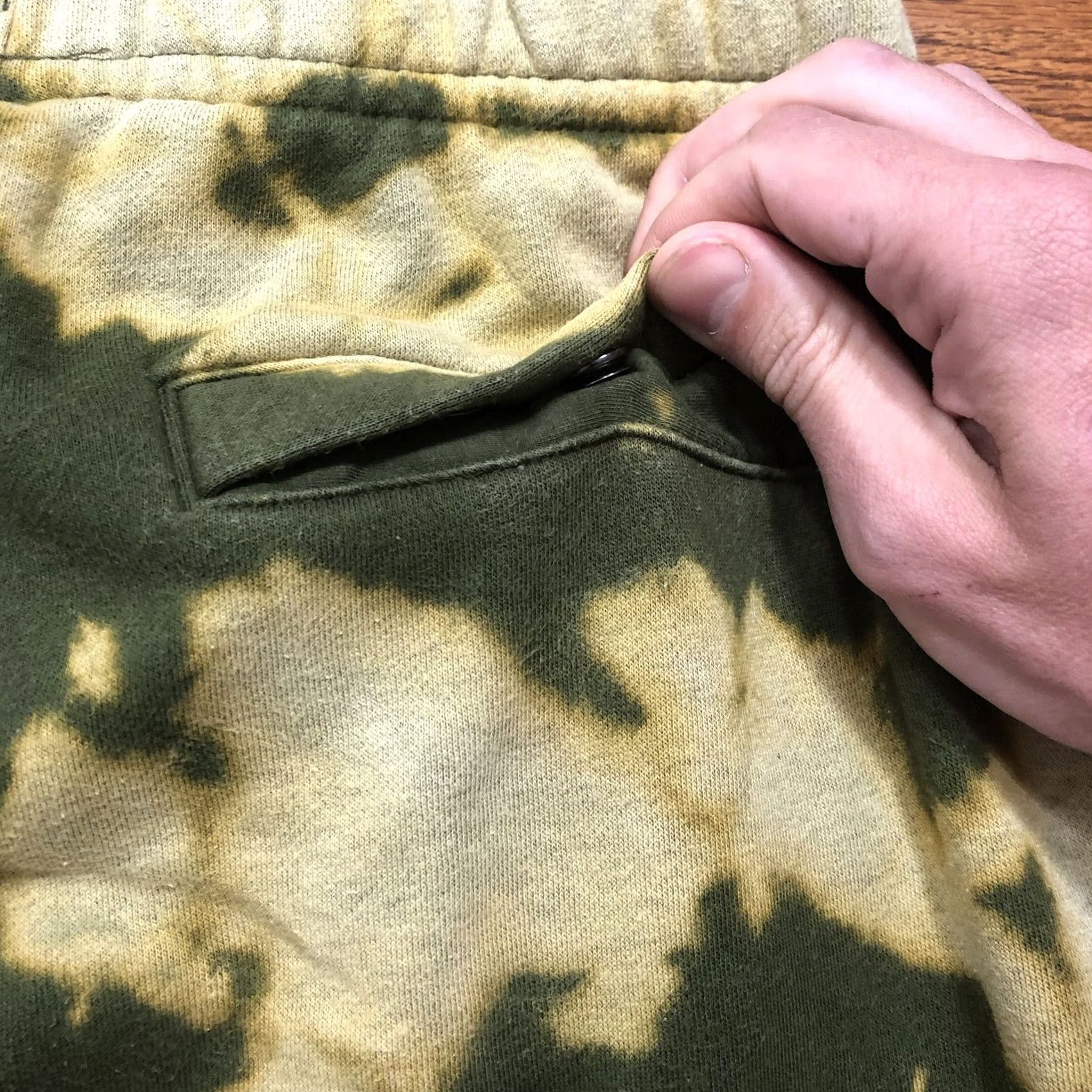 Nike Nike Sweatpants Joggers Green Tie Dye Adult Small 90s Size US 29 - 5 Thumbnail