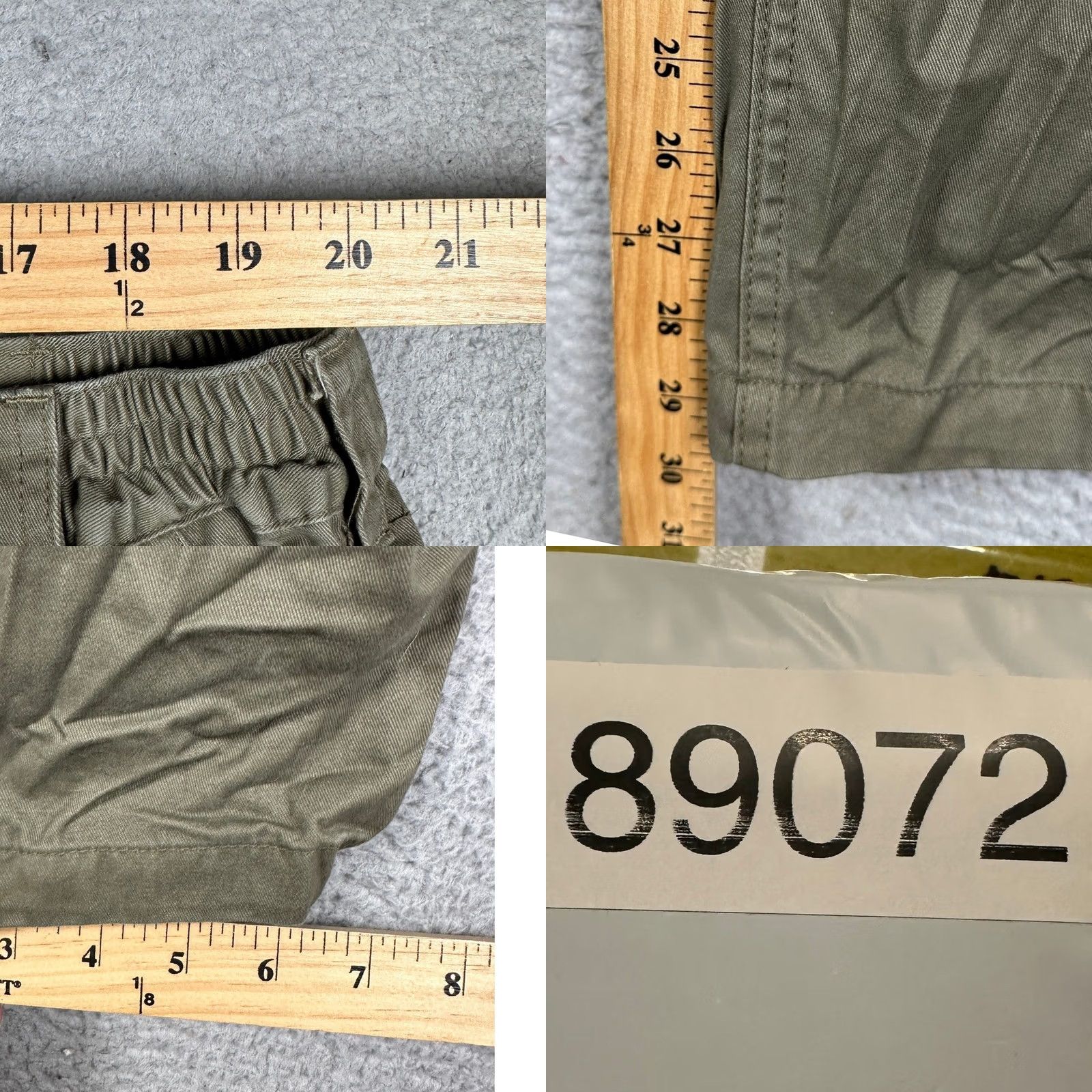 Olive Bocomal FR Field Pants Men 42X30 Olive Green Flame Resistant Cargo CAT2 Workwear Size US 42 / EU 58 - 8 Thumbnail