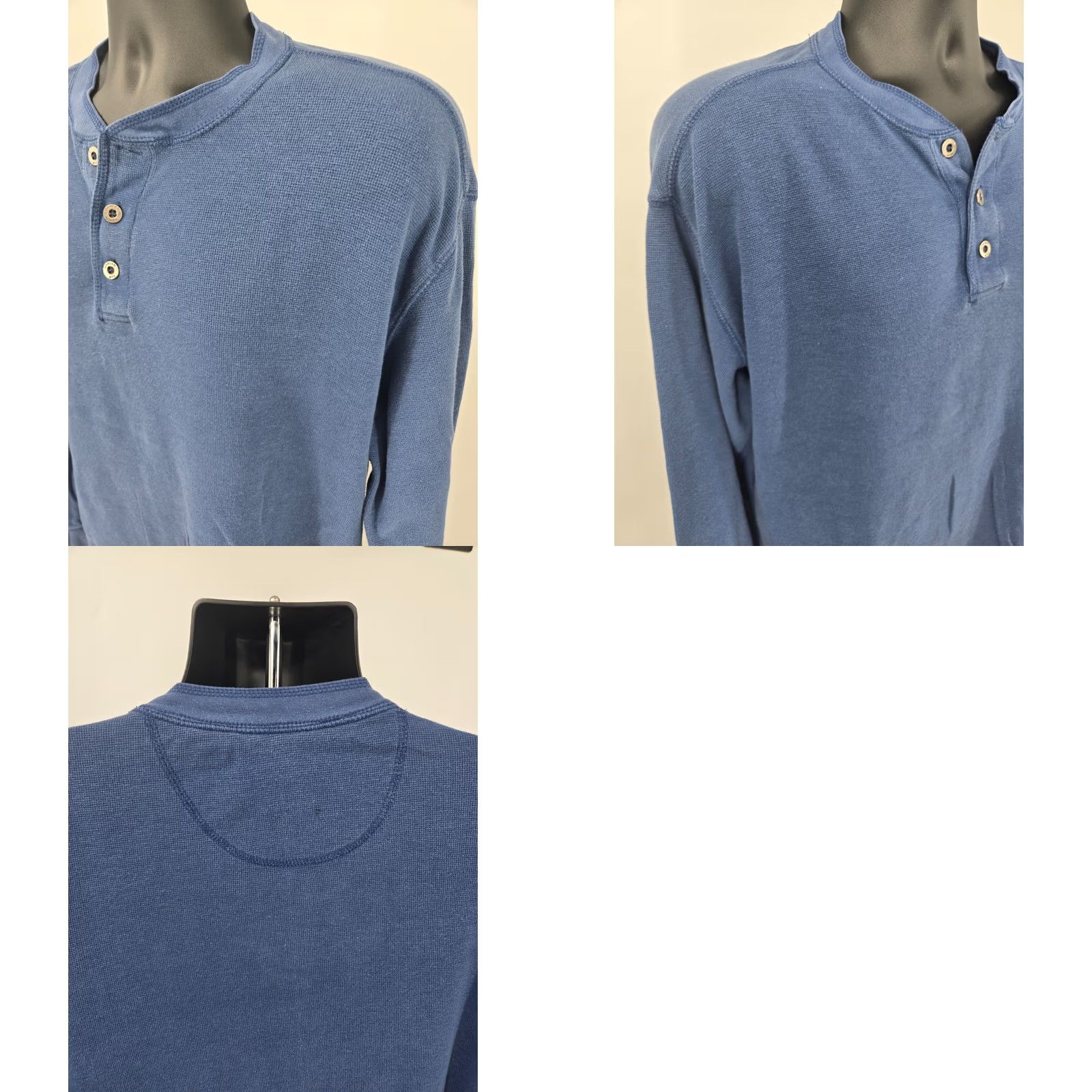 Vintage Gander Mtn T-Shirt XL Blue Long Sleeve Men Shirt Outdoor Camping Hiking Crew Neck Cotton Polyester Knit Logo Casual Solid Size US XL / EU 56 / 4 - 9 Thumbnail