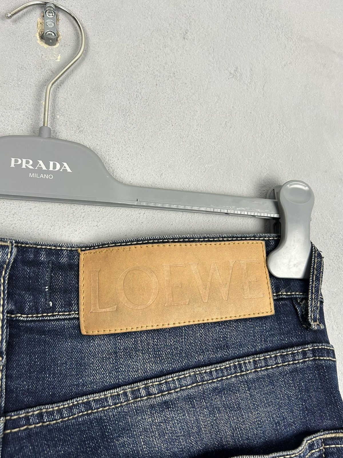 Loewe LOEWE Anagram Denim Jeans Made in Italy W34 Luxury Designer Size US 34 / EU 50 - 4 Thumbnail