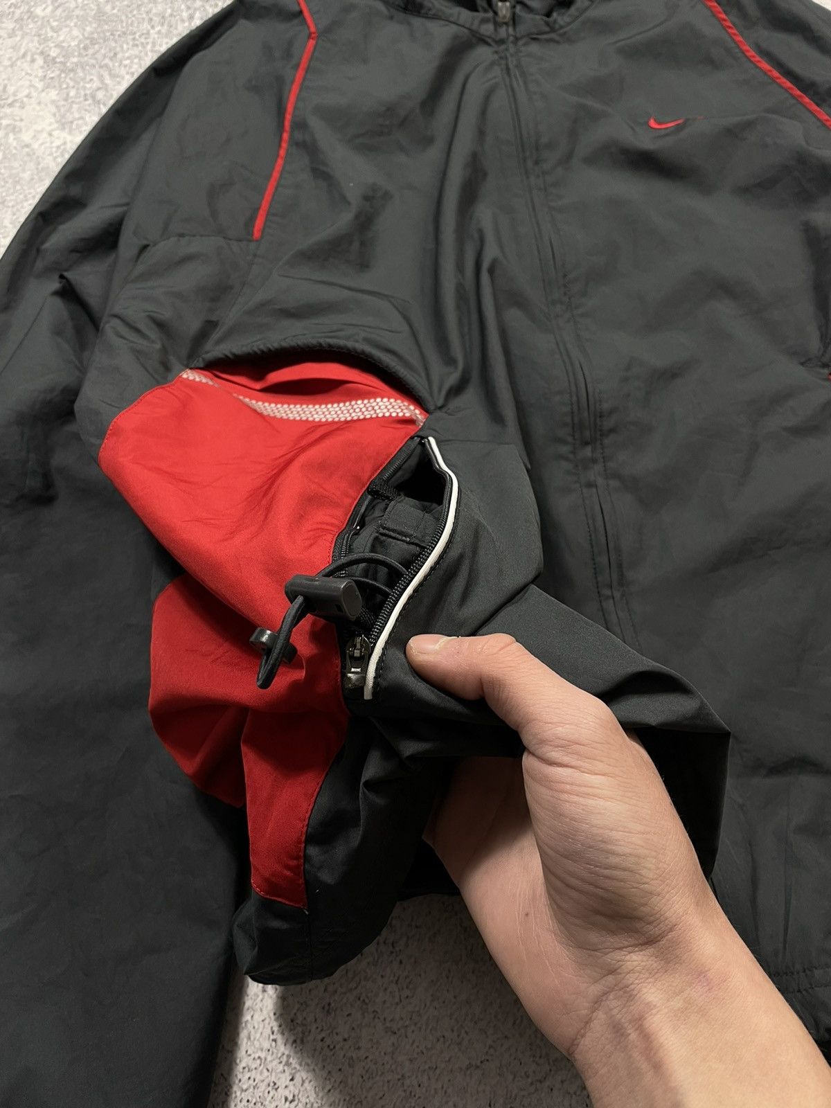 Nike × Vintage Vintage Nike Nylon Drill Y2K Training Jacket Size US XL / EU 56 / 4 - 9 Thumbnail