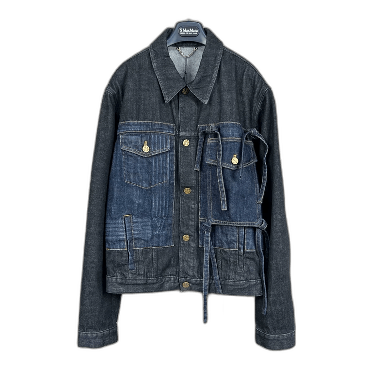 Louis Vuitton Louis Vuitton Denim Jacket with Bow Design-yf Size US L / EU 52-54 / 3 - 1 Thumbnail
