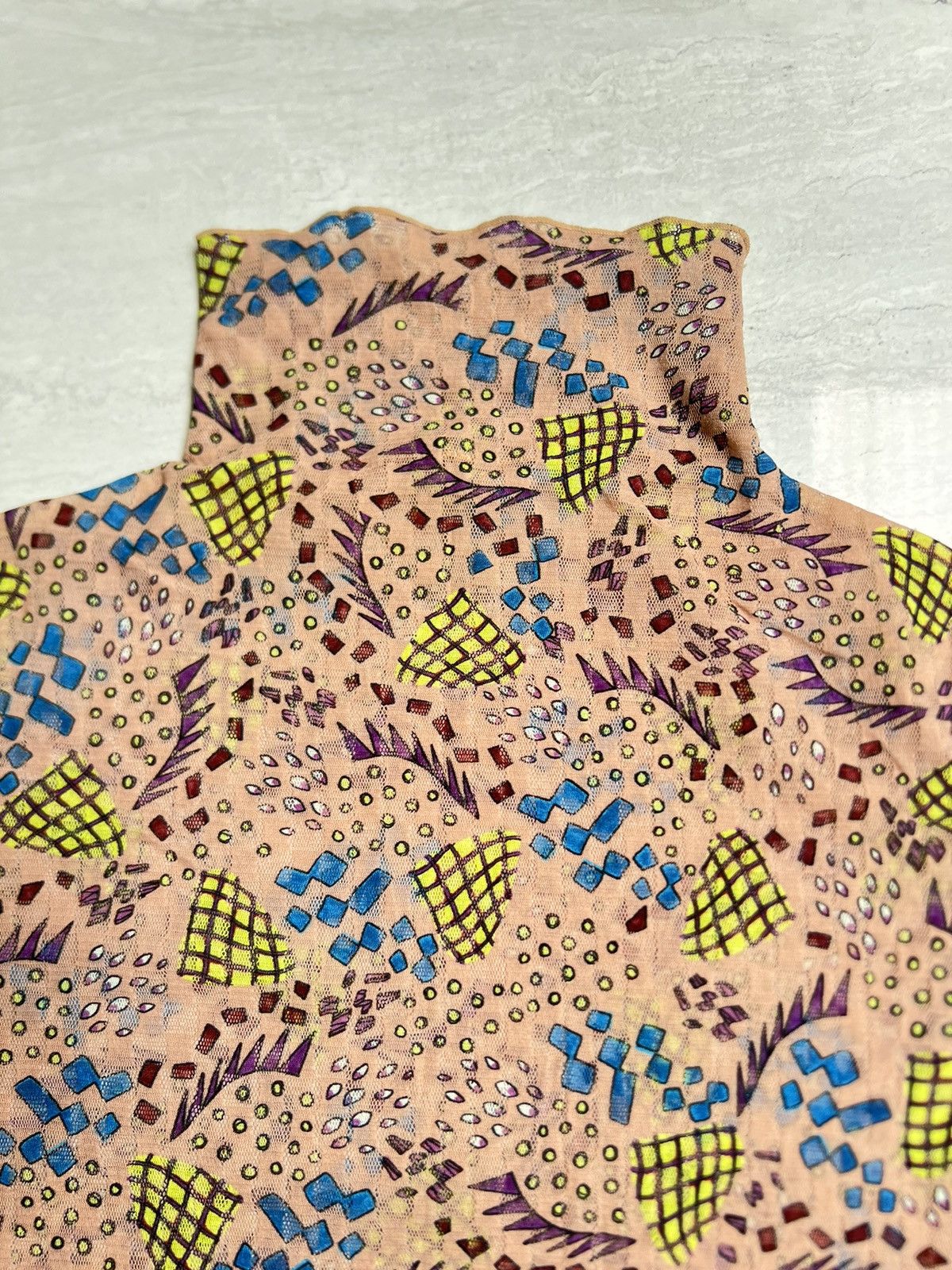 Hiroko Koshino Homme TRUNK HIROKO KOSHINO Mesh T-shirt Size US XS / EU 42 / 0 - 9 Thumbnail