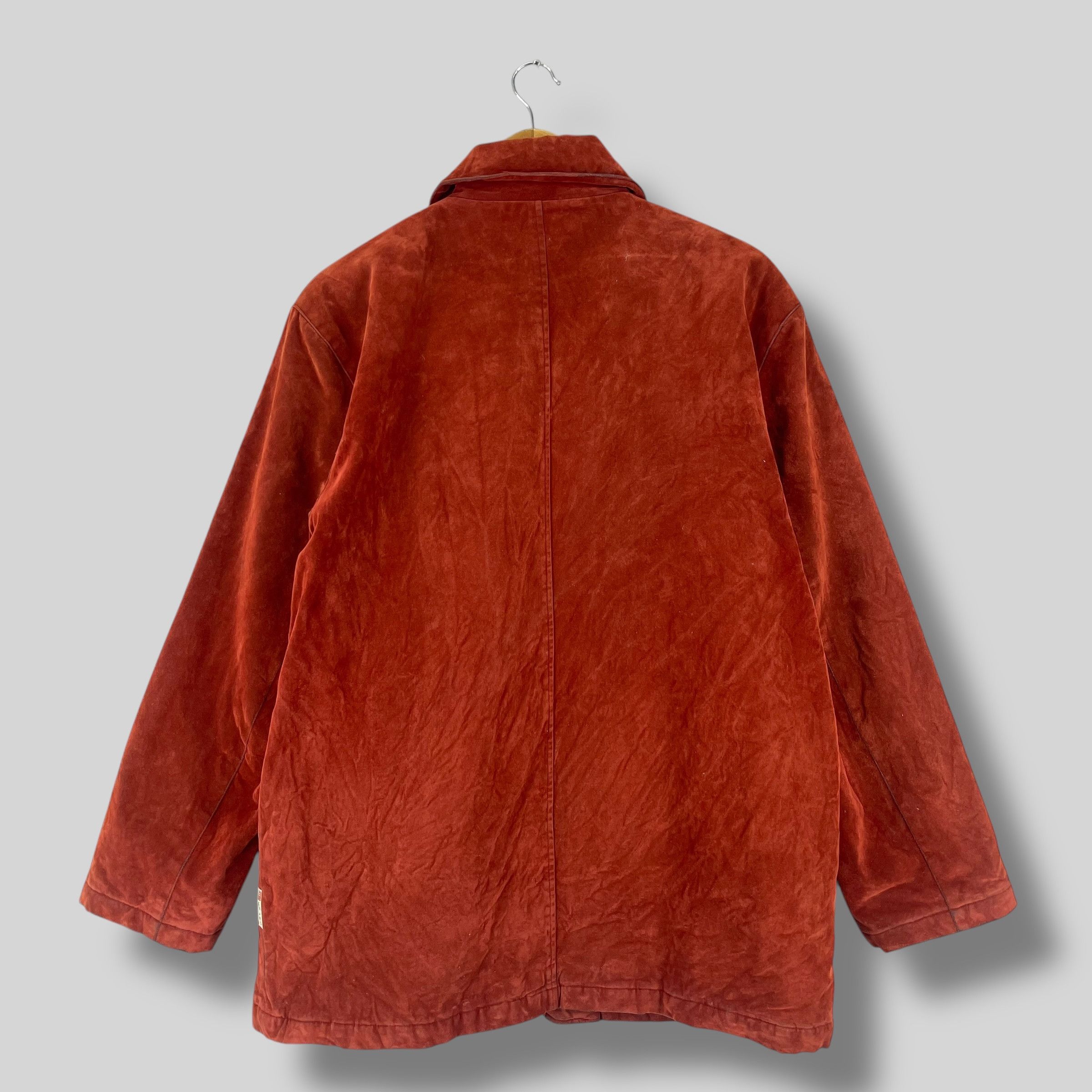 Chaps Ralph Lauren Vintage 90's CHAPS RALPH LAUREN Suede Rayon Jacket Size US L / EU 52-54 / 3 - 11 Thumbnail