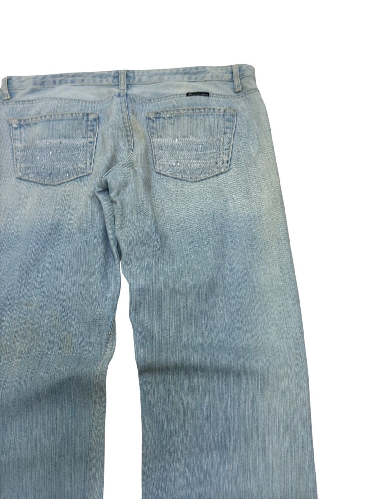 Dolce & Gabbana Dolce & Gabbana Zigzag Sun Faded Jeans Rare Swarovski Style Size US 34 / EU 50 - 12 Thumbnail